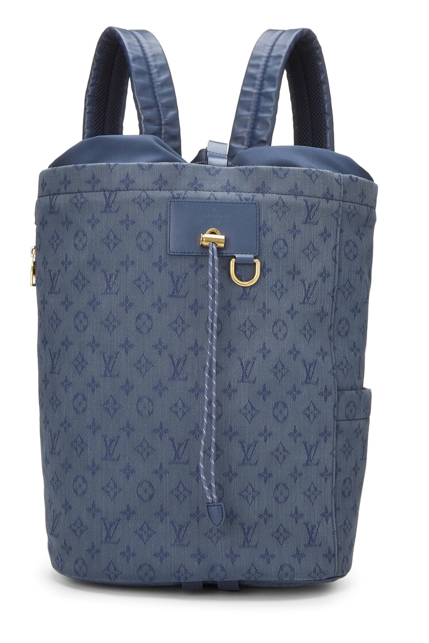 Louis Vuitton, Blue Monogram Chalk Backpack, Blue