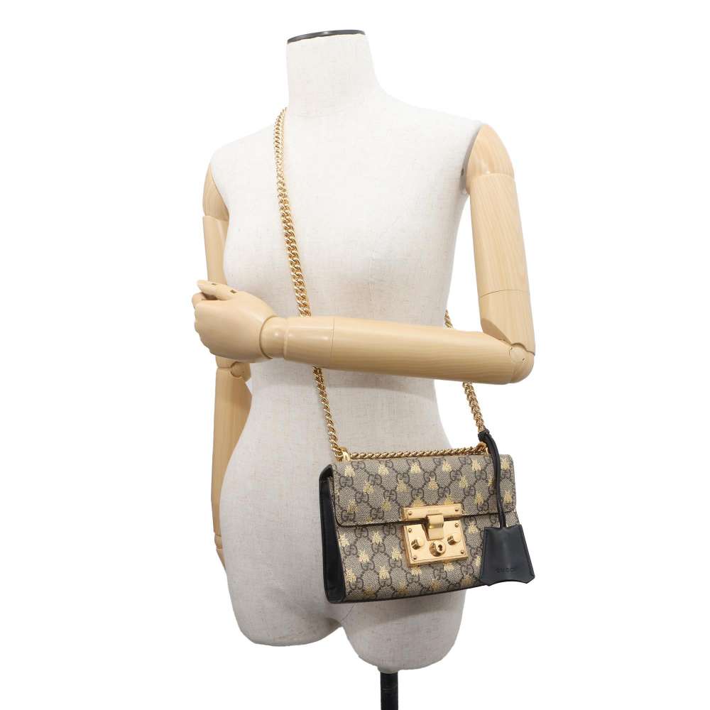 Gucci Chain Leather Shoulder Bag