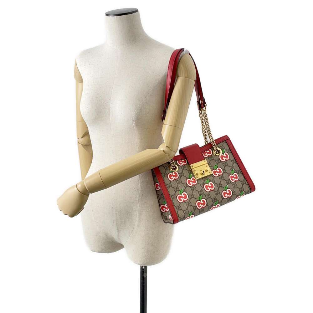 Gucci Chain Leather Shoulder Bag
