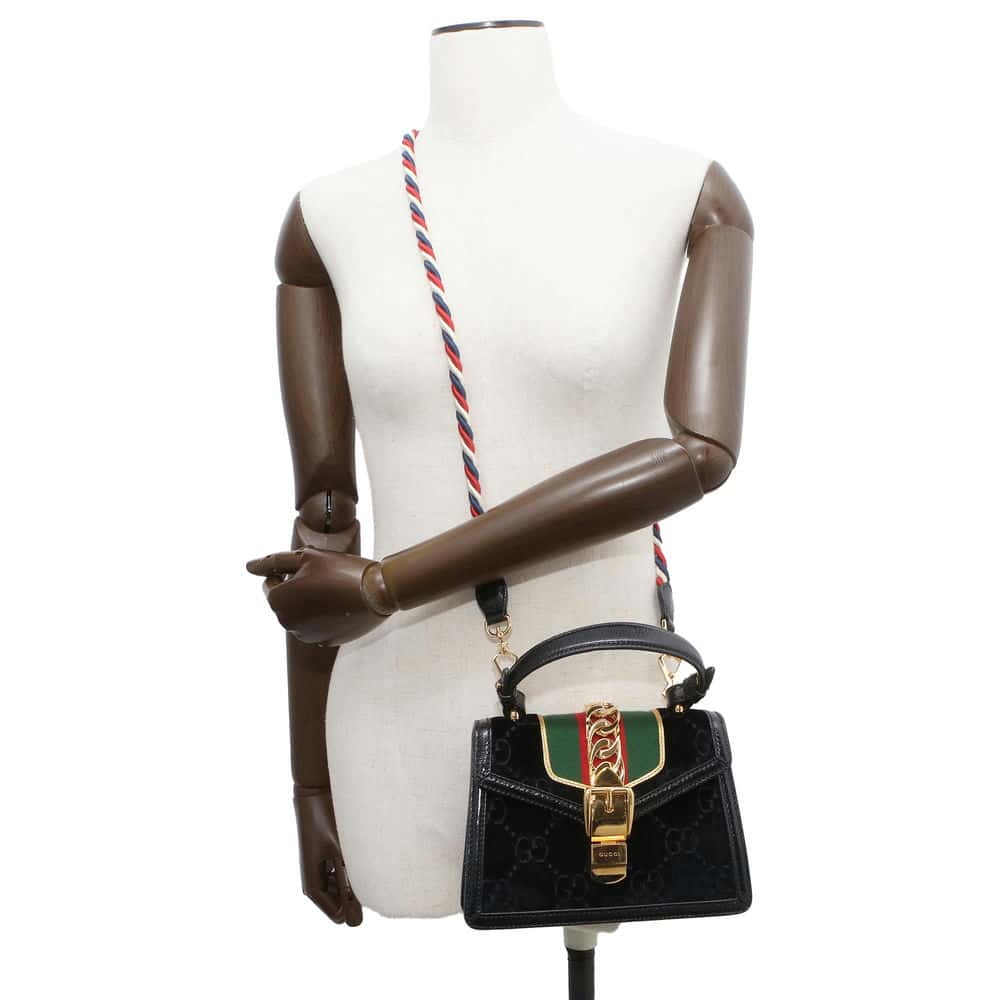 Gucci Lou Leather Shoulder Bag