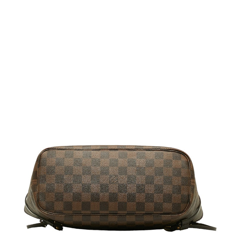 Louis Vuitton Damier Neverfull Tote Bag PVC/Leather Brown