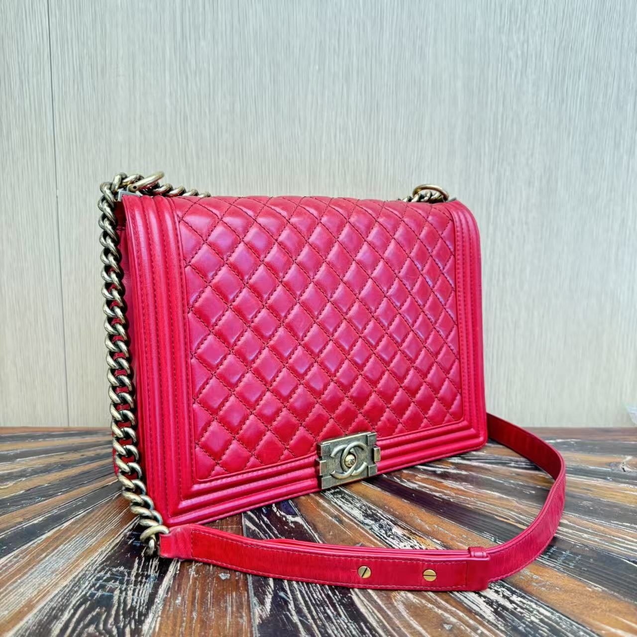 Chanel Boy Shoulder Bag - Almora Bags