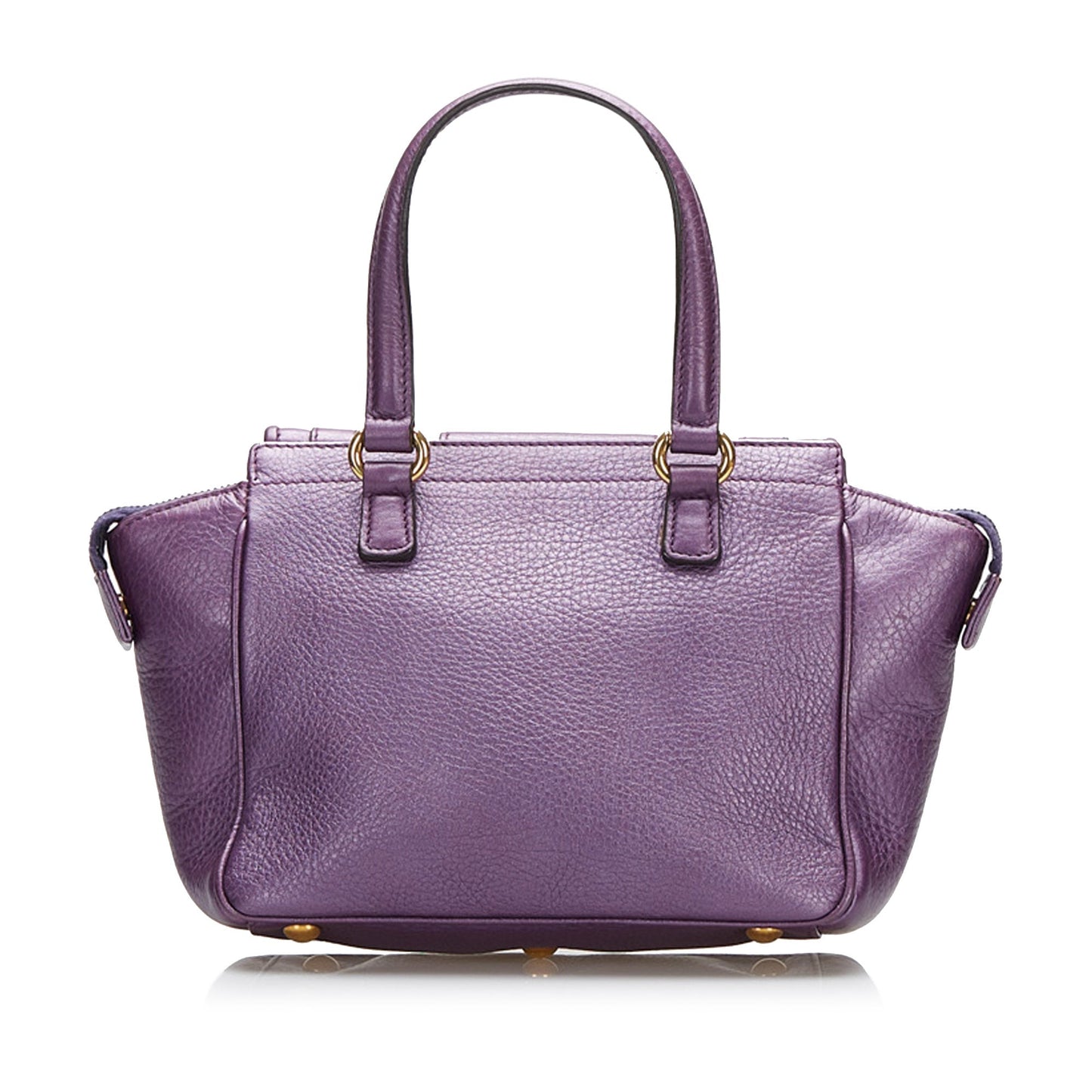 Gucci Leather Top Handle Handbag