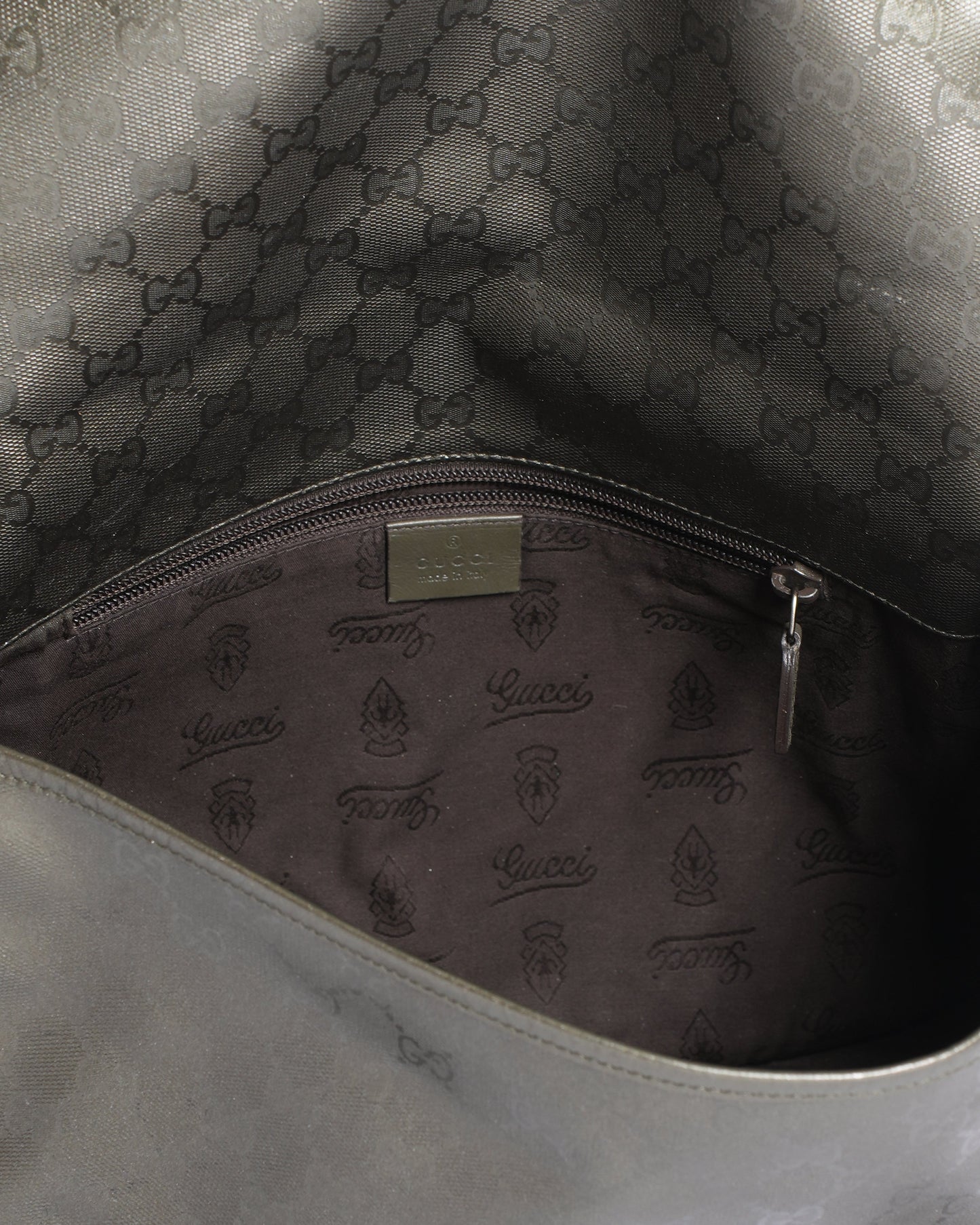Gucci Leather Canvas Crossbody