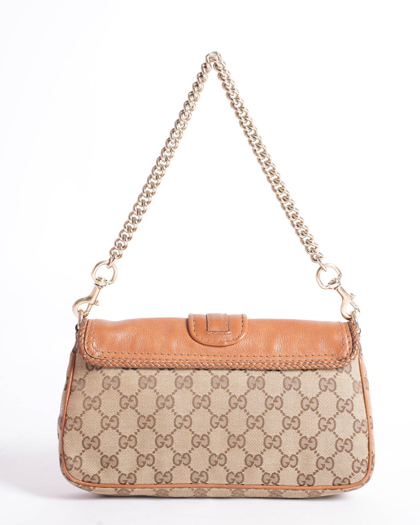 Gucci Chain Leather Shoulder Bag