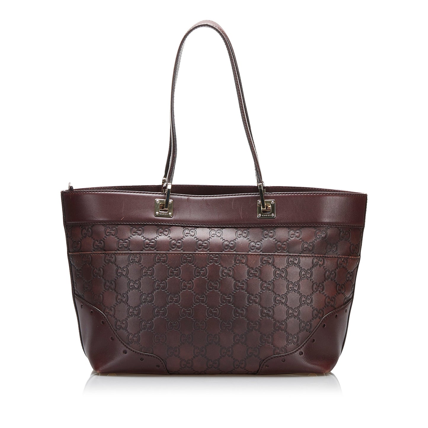 Gucci Guccissima Leather Tote Style 15