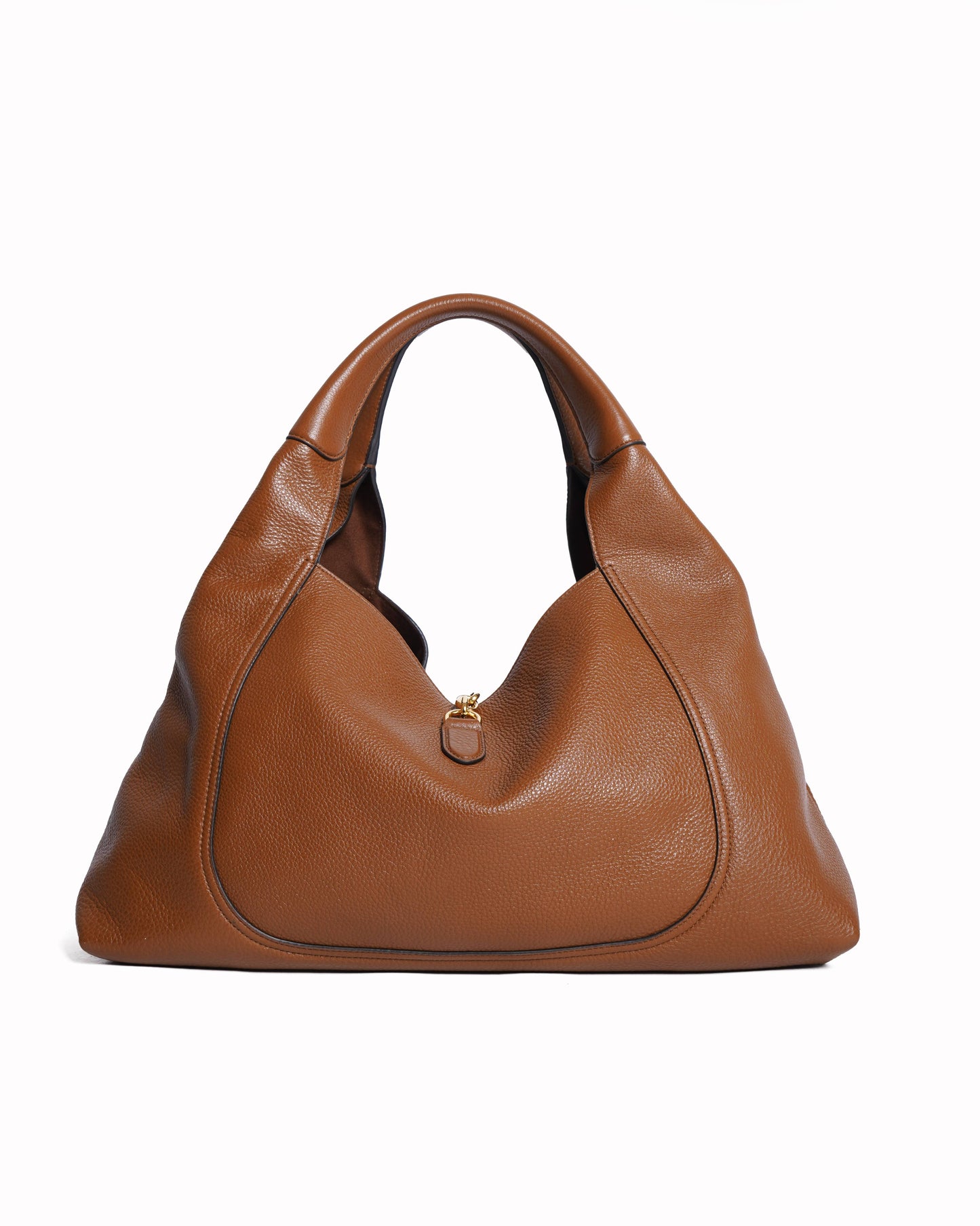 Gucci Lou Leather Top Handle Shoulder Bag