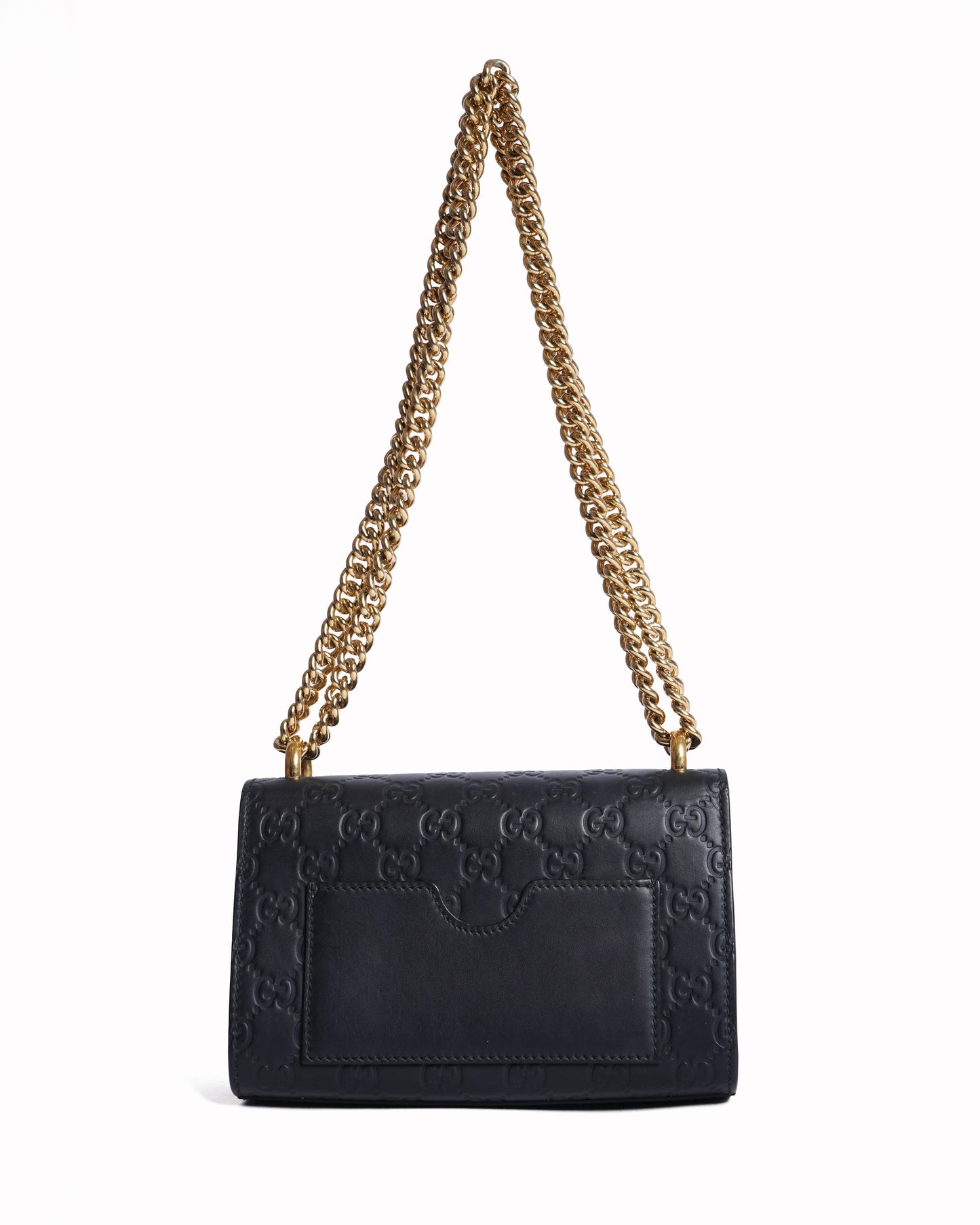 Gucci Lou Chain Leather Shoulder Bag