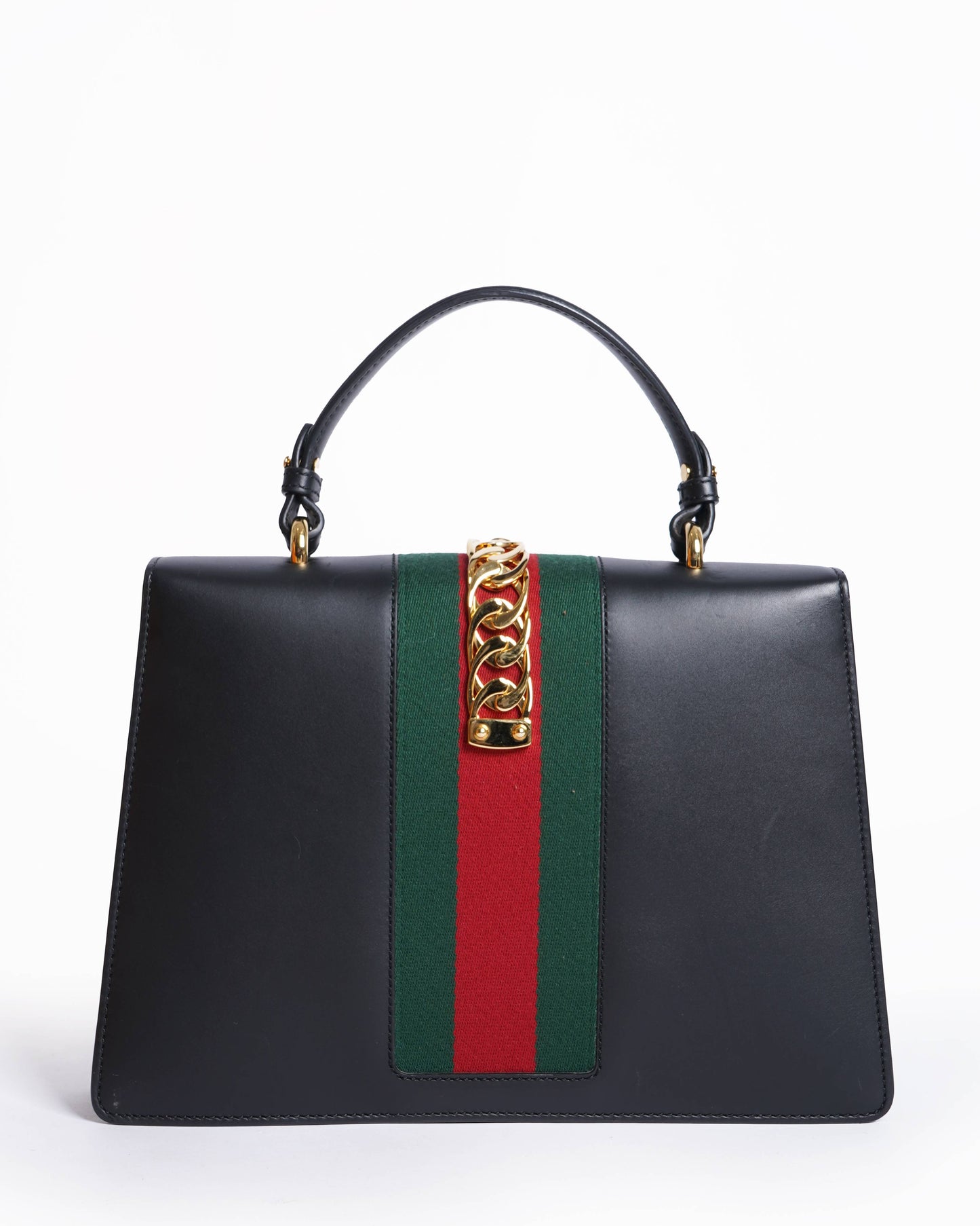 Gucci Lou Chain Leather Shoulder Bag