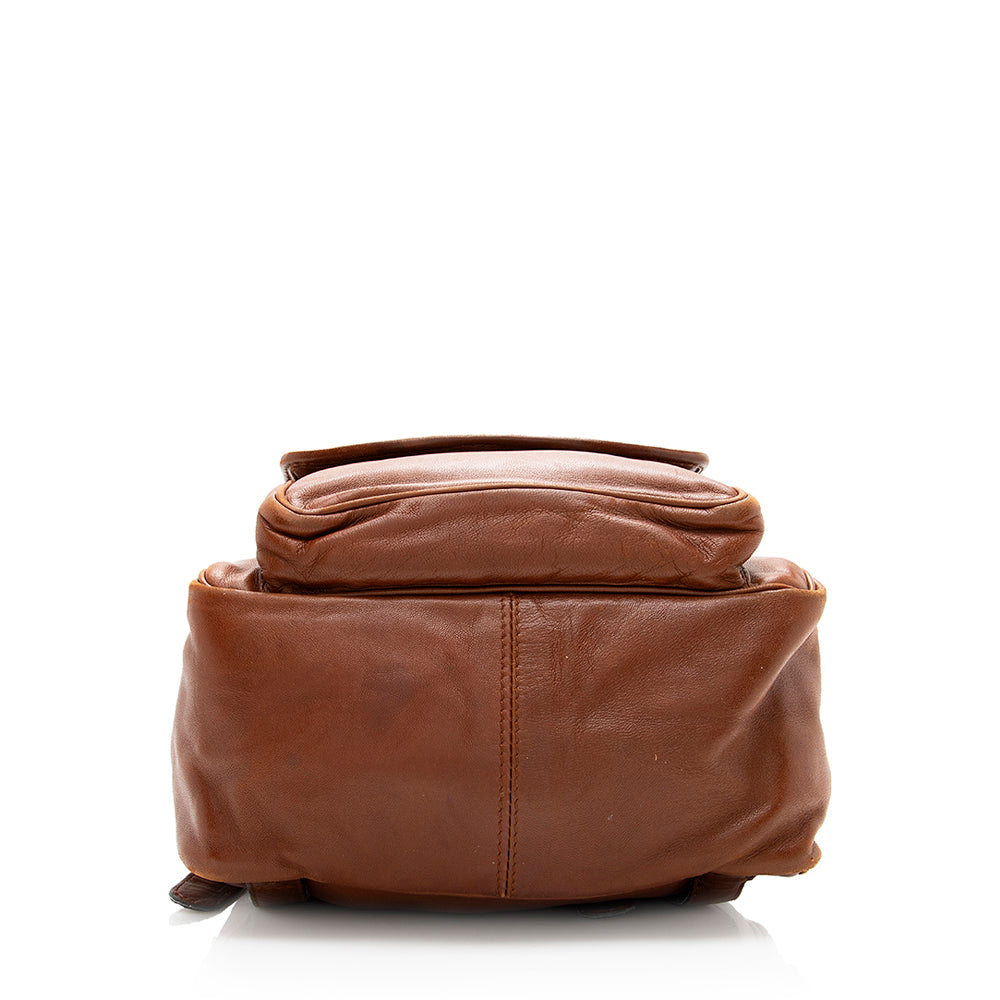 Luxury Bottega Veneta Intrecciato Nappa Backpack (SHF-18566)