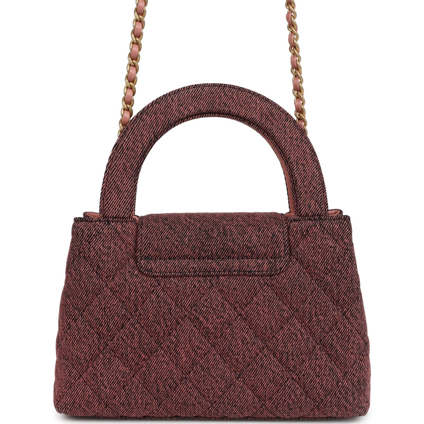 Chanel Small Kelly Shopper Pink Washed Brushed Gold Hardware Crossbody