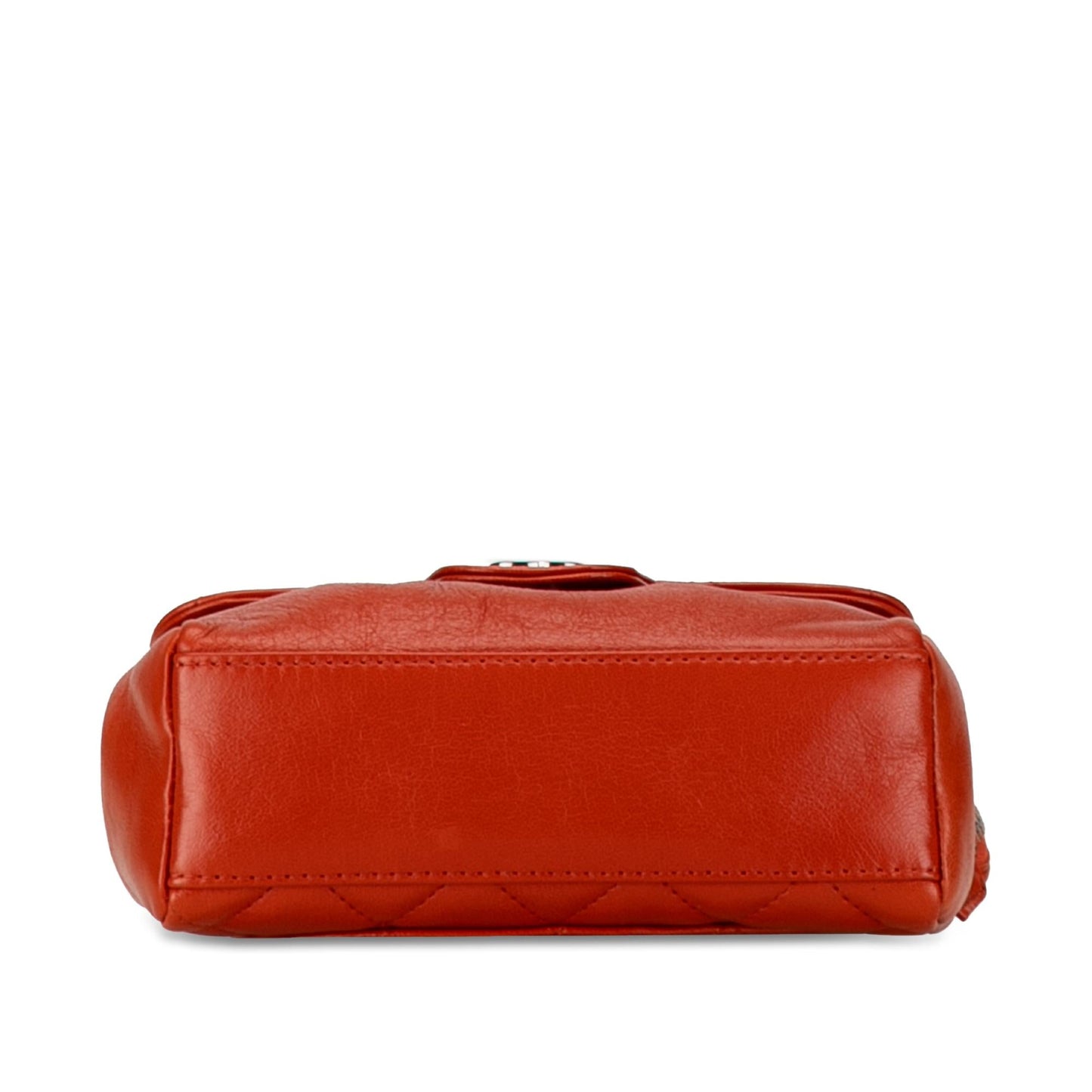 Chanel CC Quilted Lambskin Cosmetic Case (SHG-lBlq6T) Handbag