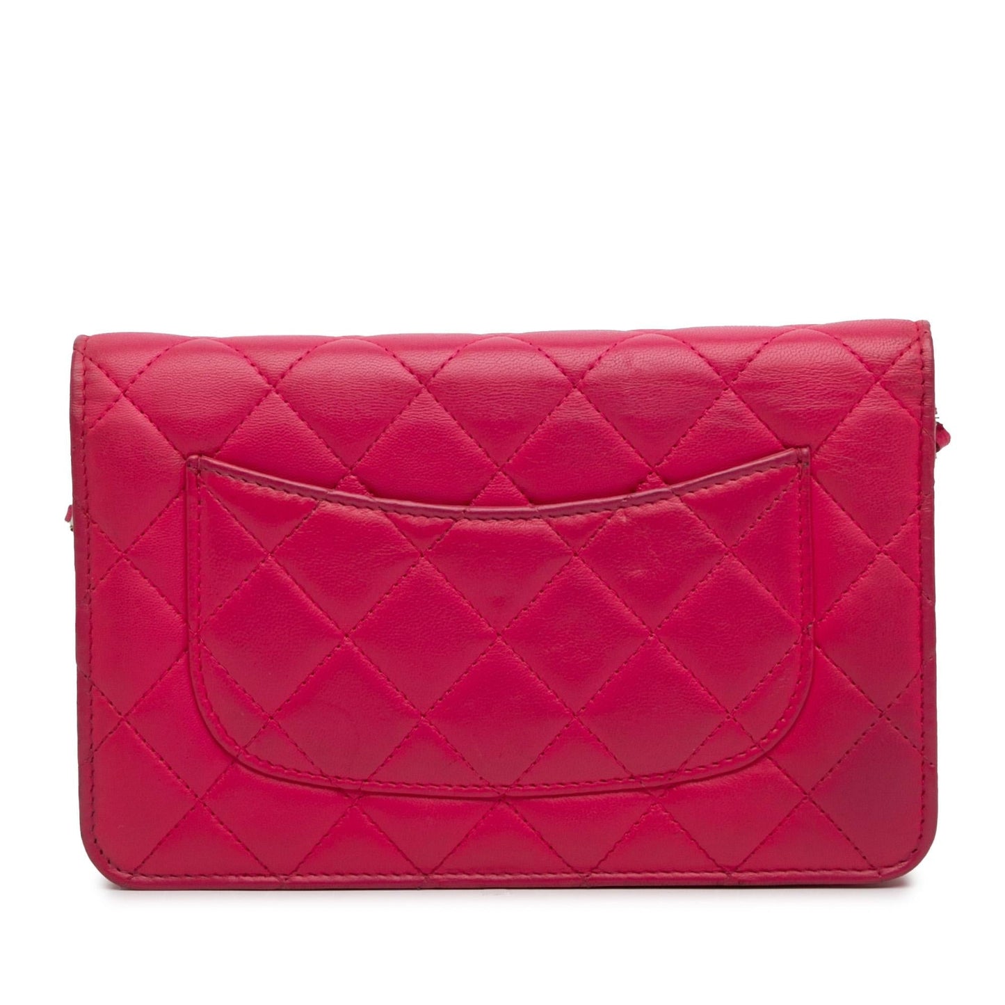 Chanel Classic Lambskin Wallet on Chain (SHG-Dokr1S) Crossbody