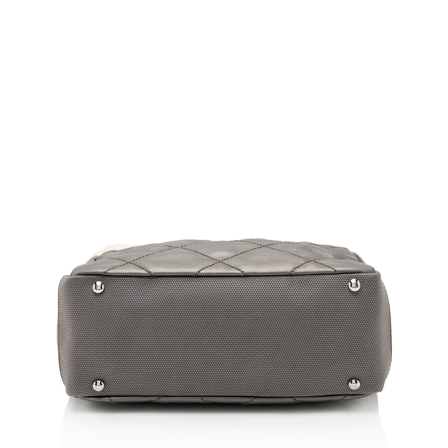 Chanel Coated Canvas Biarritz Small Tote (SHF-xIVFjl)