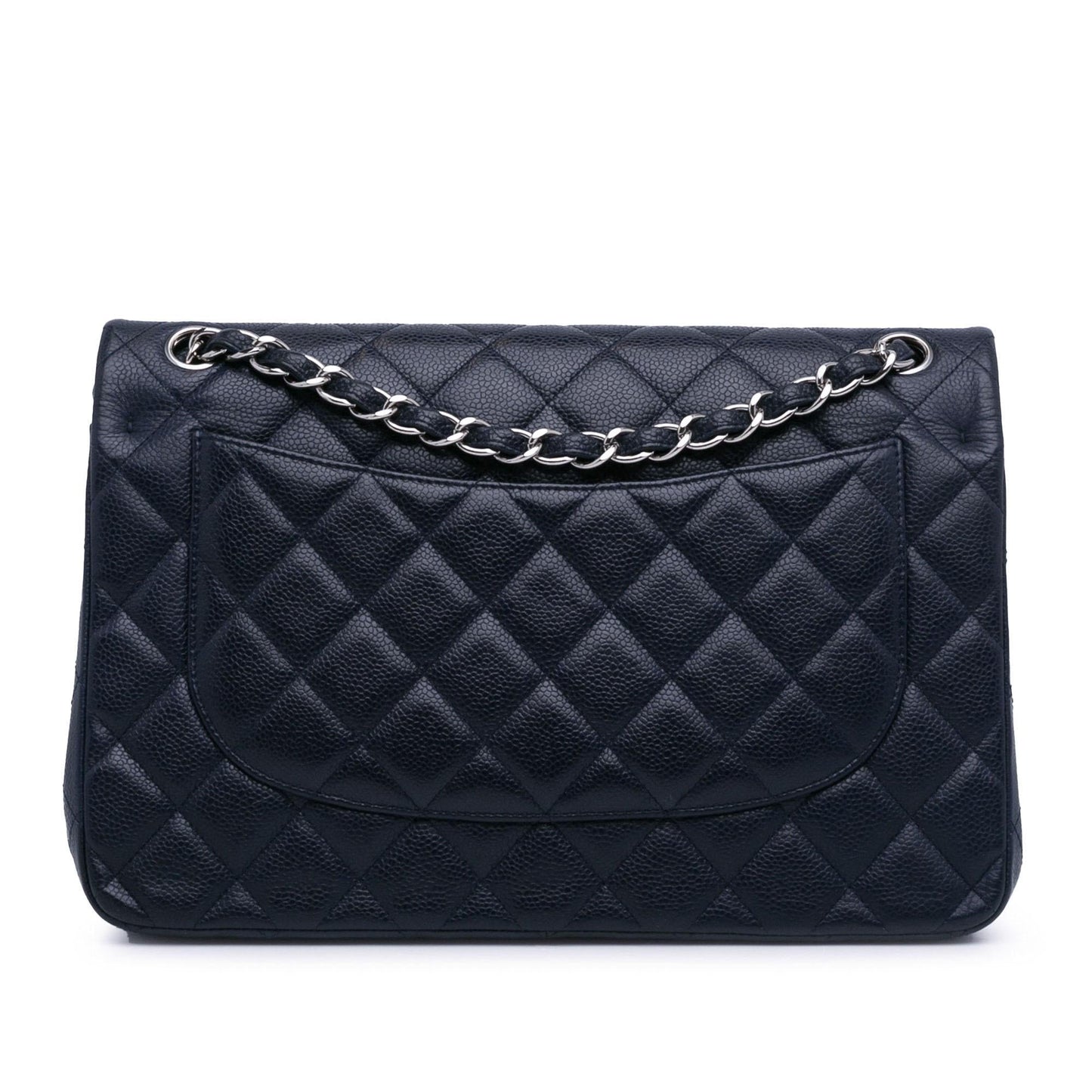Chanel Jumbo Classic Caviar Double Flap (SHG-hrCED5) Shoulder Bag