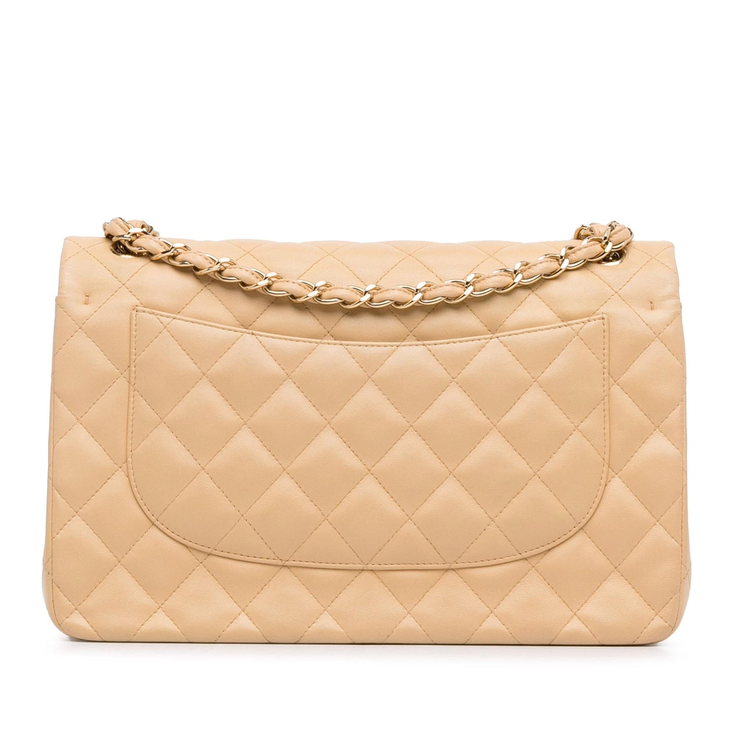 Chanel Jumbo Classic Lambskin Double Flap (SHG-NG9ZlD) Shoulder Bag