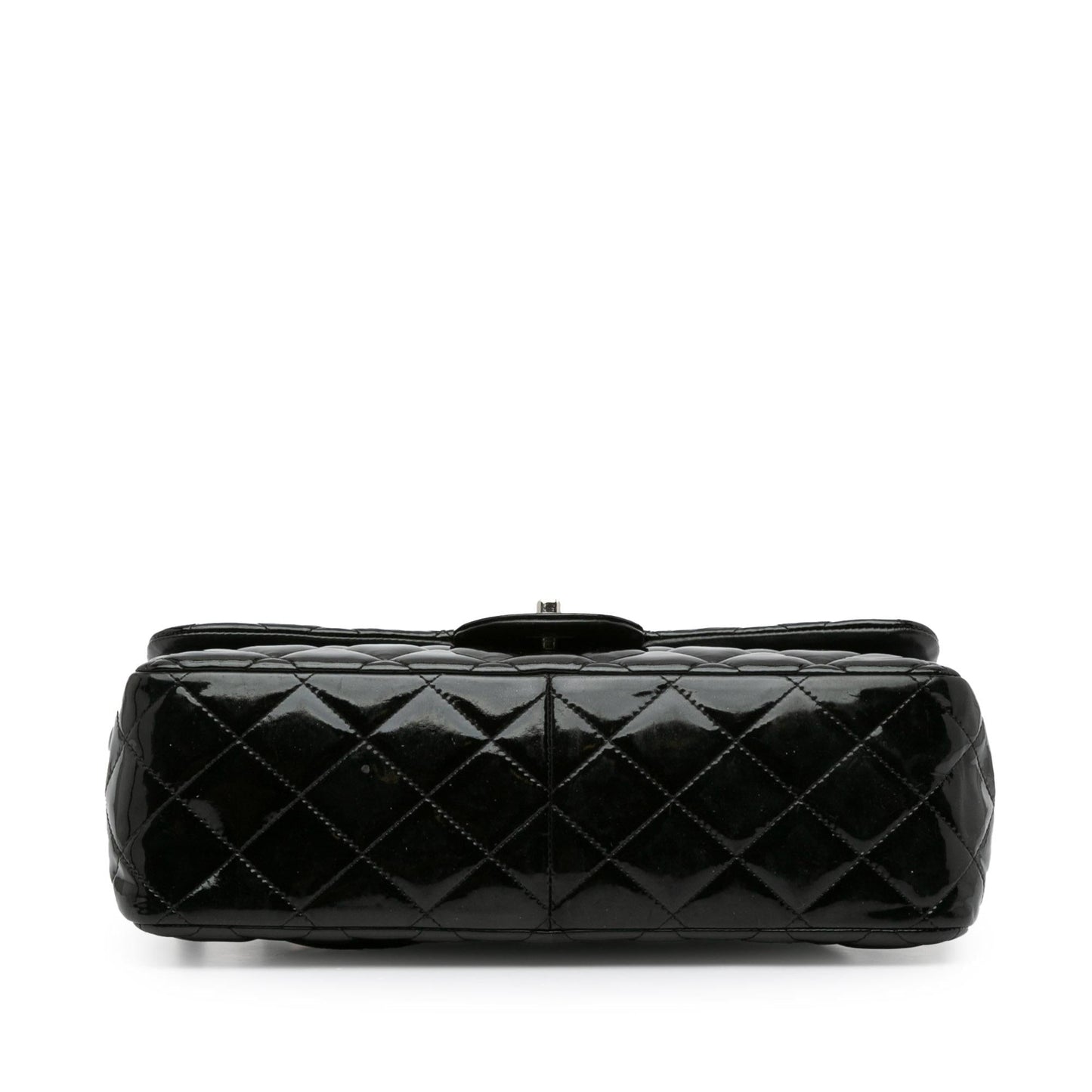 Chanel Jumbo Classic Patent Double Flap (SHG-67ErRs) Shoulder Bag
