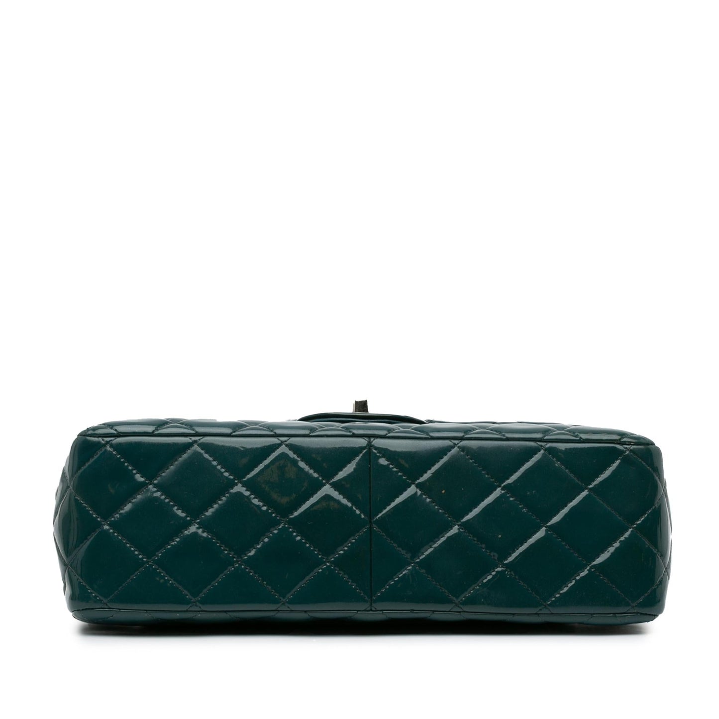 Chanel Jumbo Classic Patent Double Flap (SHG-A8oS33) Shoulder Bag