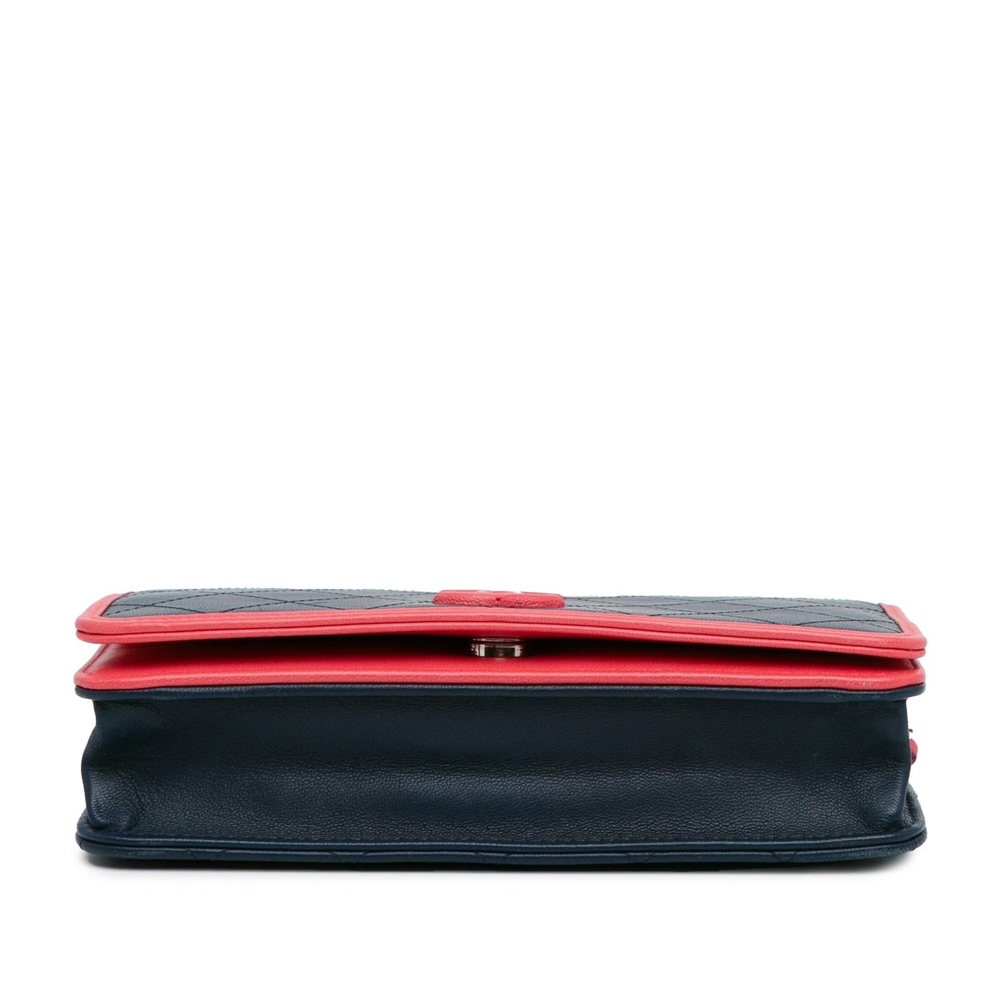 Chanel Lambskin Color Pop CC Wallet On Chain (SHG-pah7rE) Crossbody