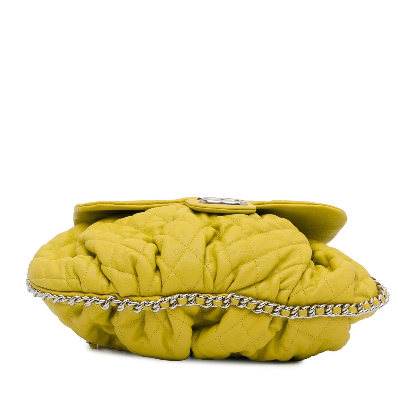 Chanel Large Lambskin Chain Around Flap (SHG-XF6XZl) Crossbody