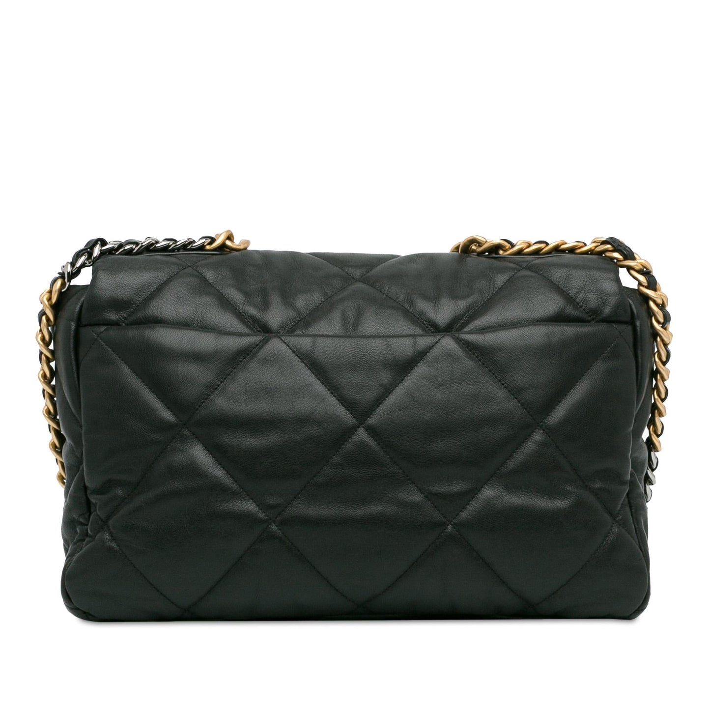 Chanel Maxi Lambskin 19 Flap (SHG-xugRcp) Shoulder Bag
