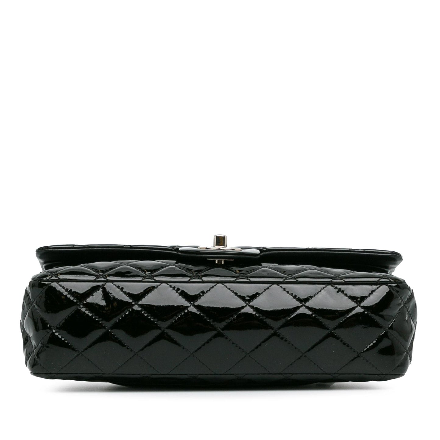 Chanel Medium Classic Patent Double Flap (SHG-gXzPcU) Shoulder Bag
