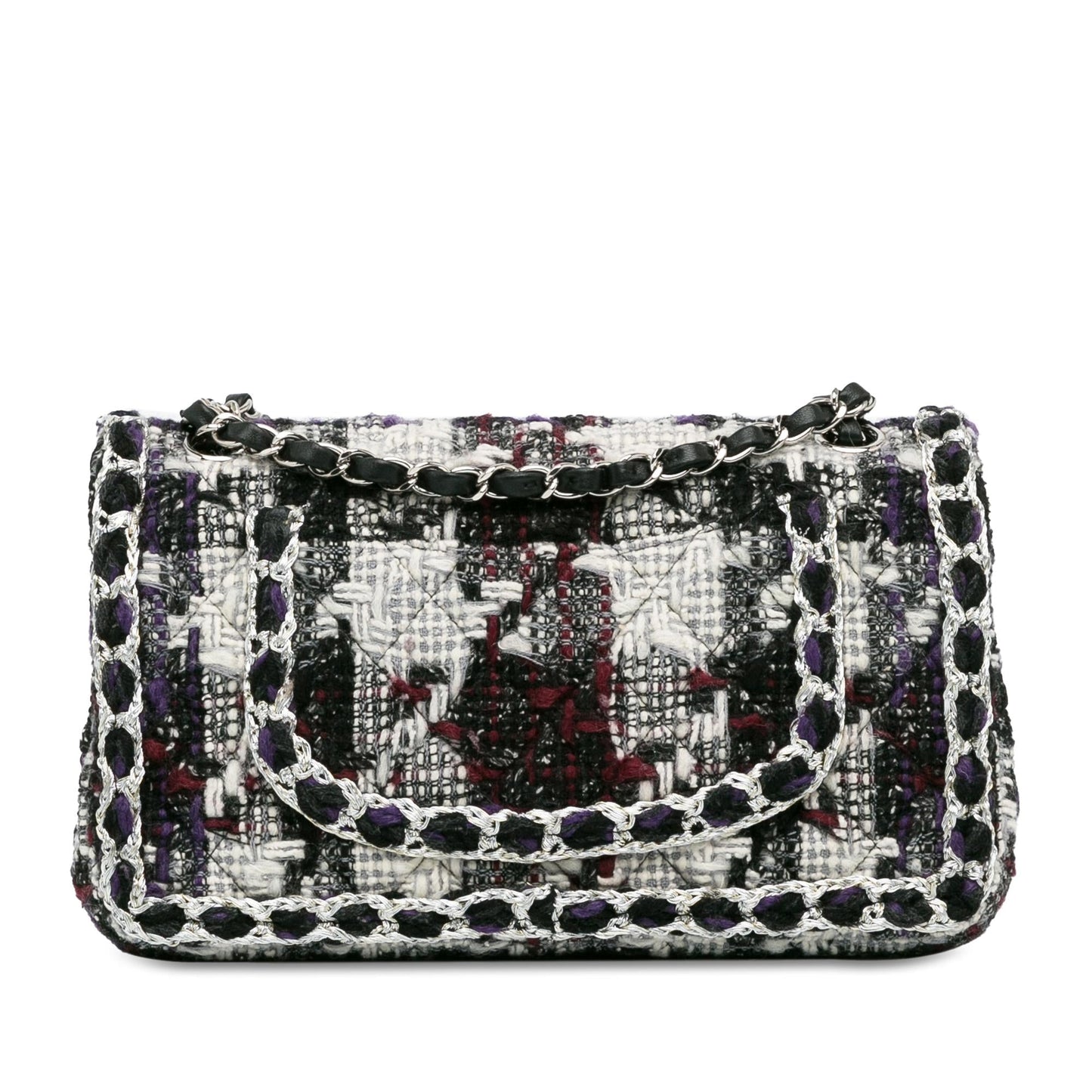 Chanel Medium Classic Tweed Double Flap (SHG-J5aO5L) Shoulder Bag