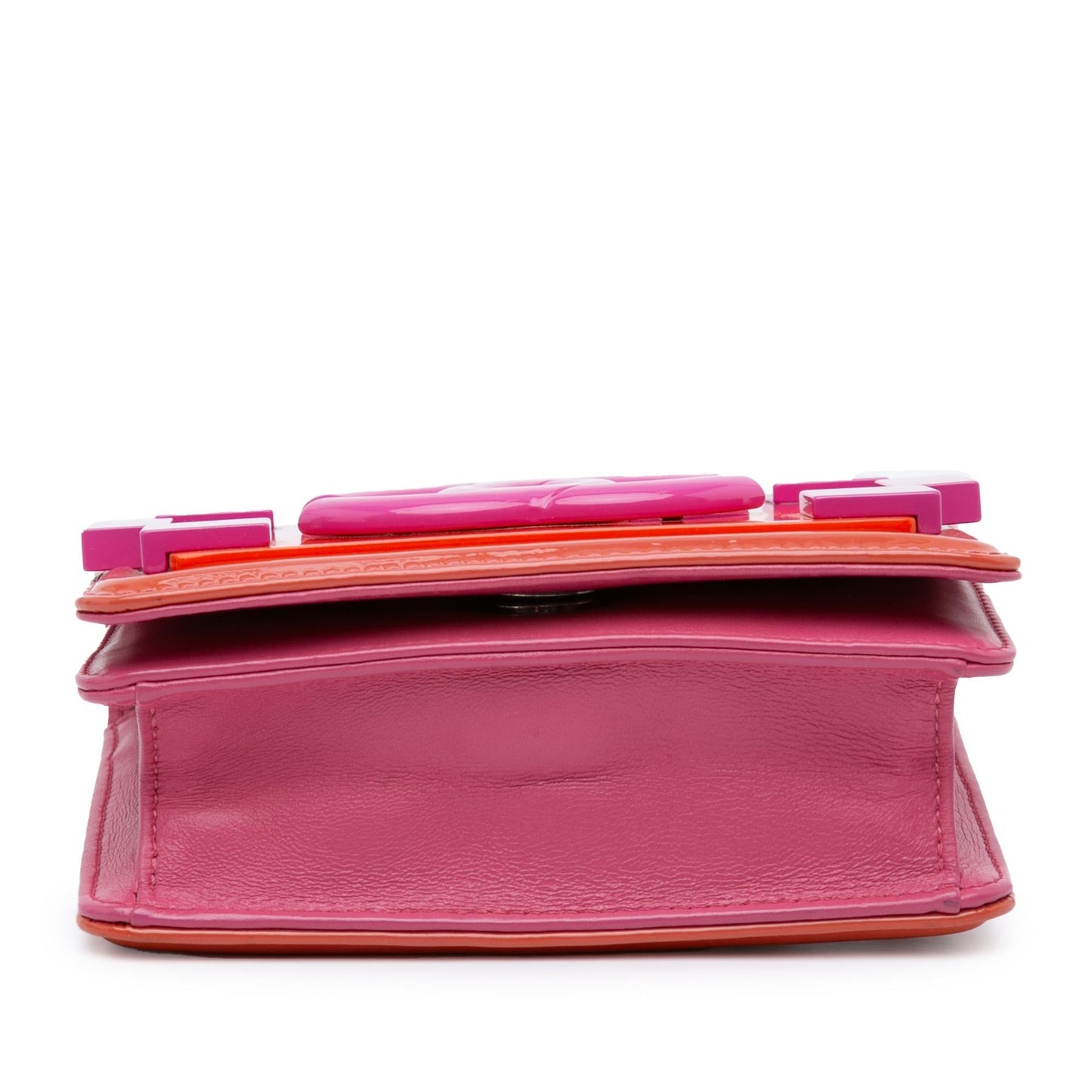 Chanel Mini Ombre Plexiglass and Patent Boy Brick Flap (SHG-ekVGPs) Crossbody