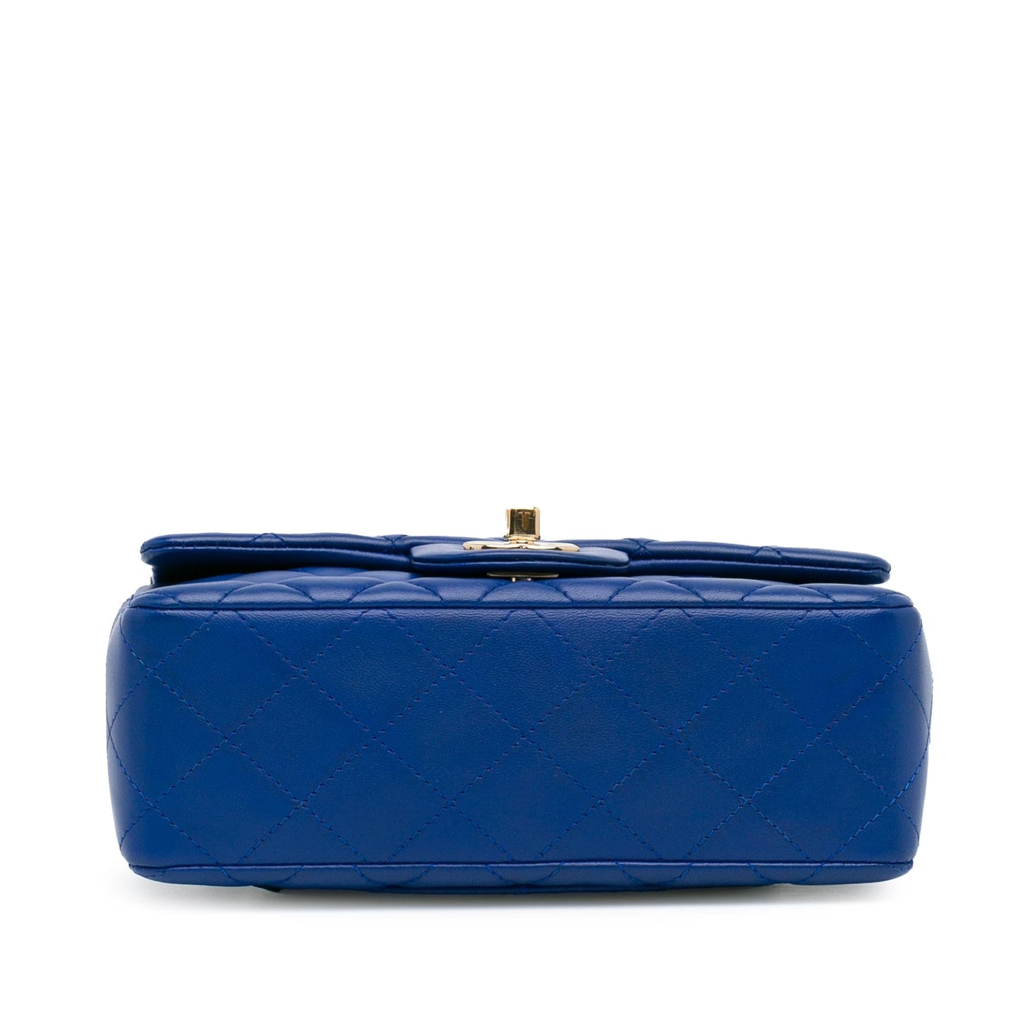Chanel Mini Rectangular Classic Lambskin Single Flap (SHG-DyJzXS) Crossbody