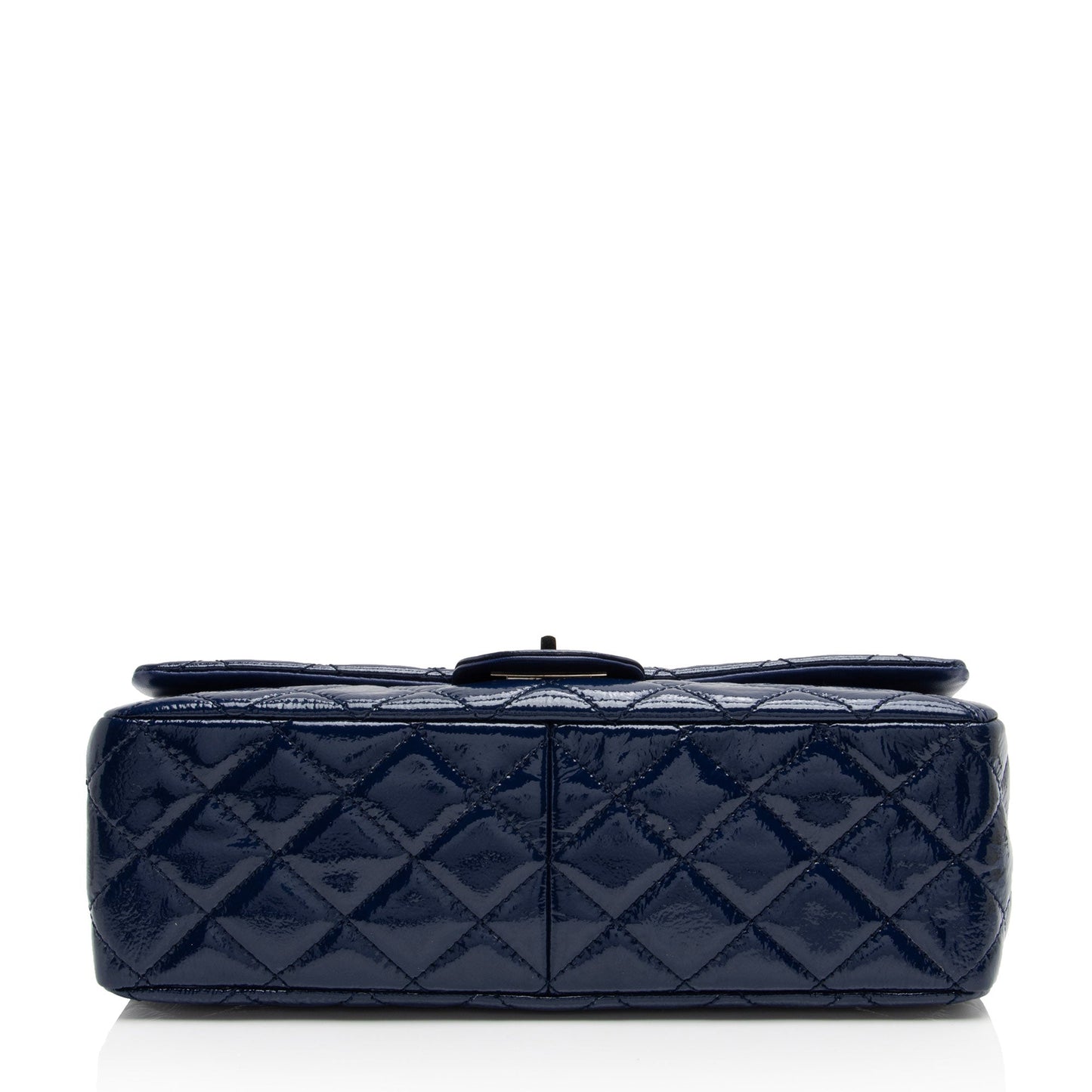 Chanel Patent Leather Calfskin Reissue 227 Double Flap Bag (SHF-RipkU7)