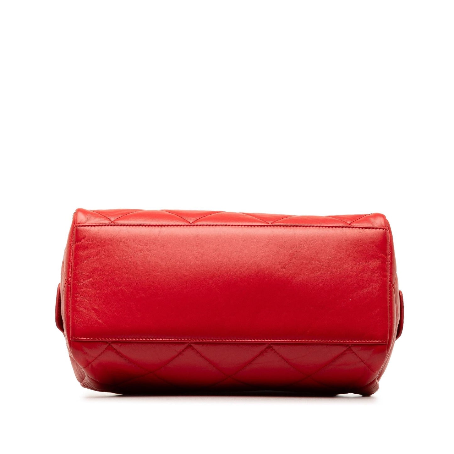 Chanel Small Aged Calfskin Express Bowling Satchel (SHG-8OoLC3) Handbag