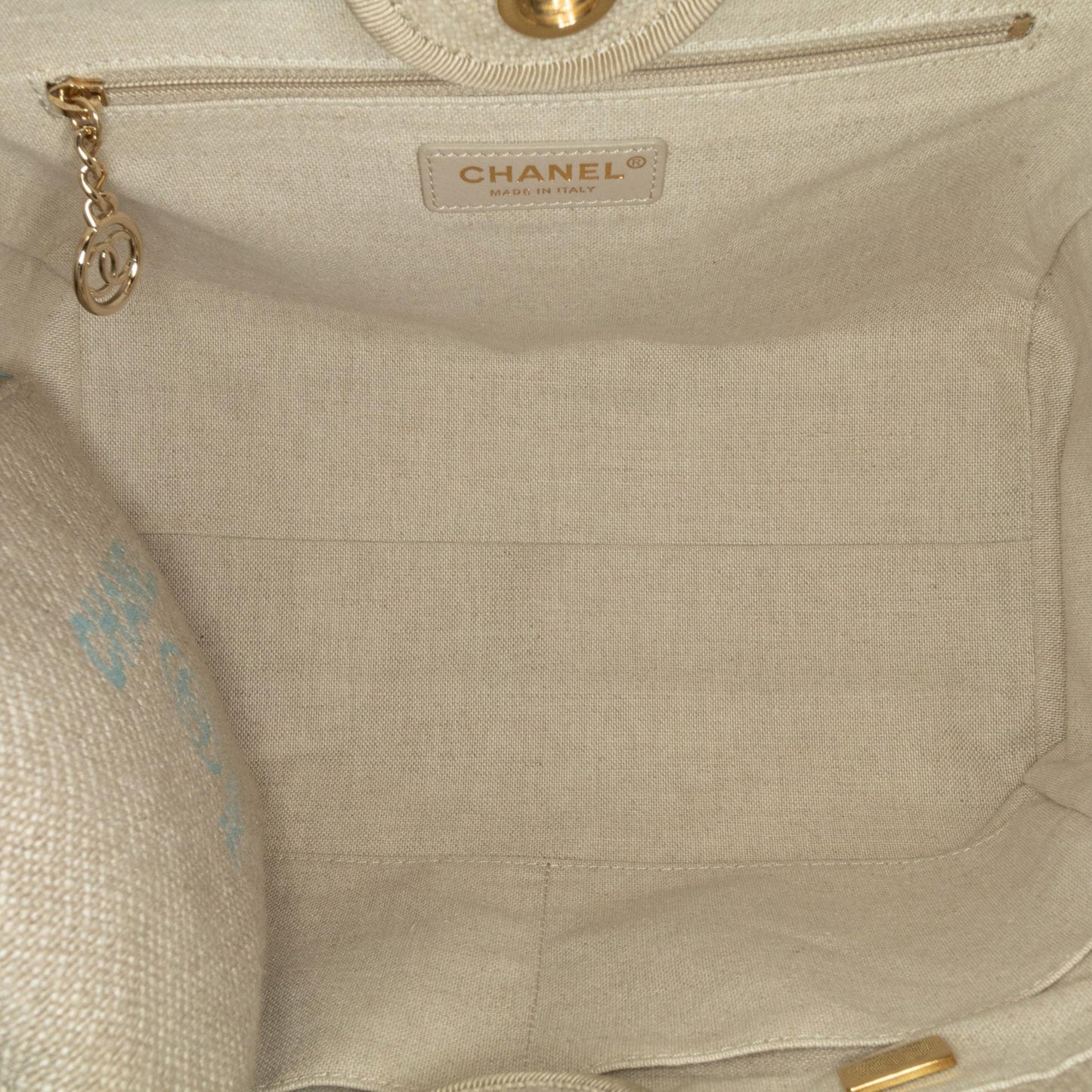 Chanel Small Canvas Deauville Satchel (SHG-CZQGuG) Handbag