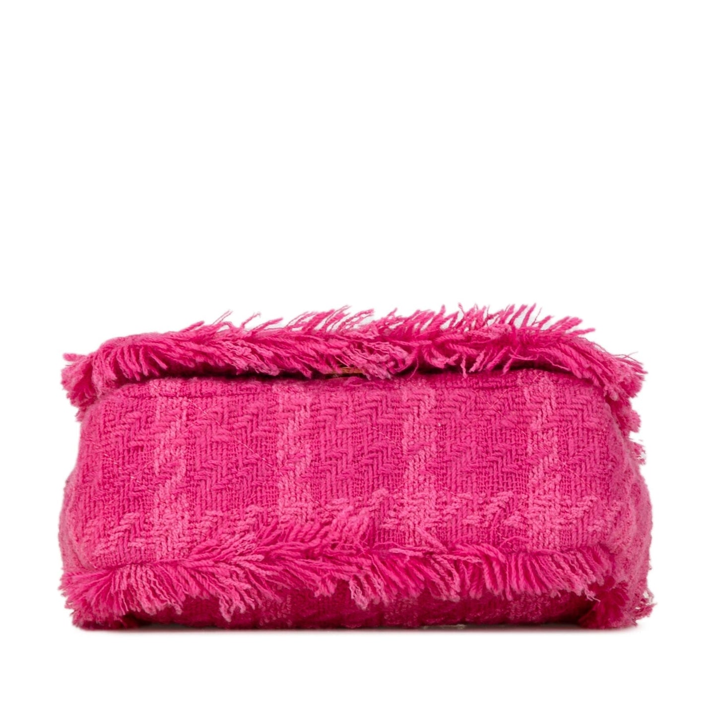 Chanel Wool Tweed Giant Logo Flap (SHG-cgNjh5) Shoulder Bag