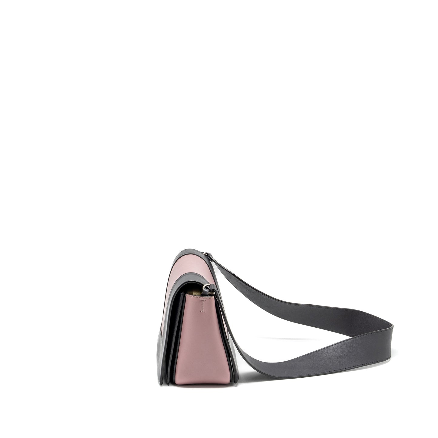 Celine Frame Bag Calfskin Pink/Grey SHW