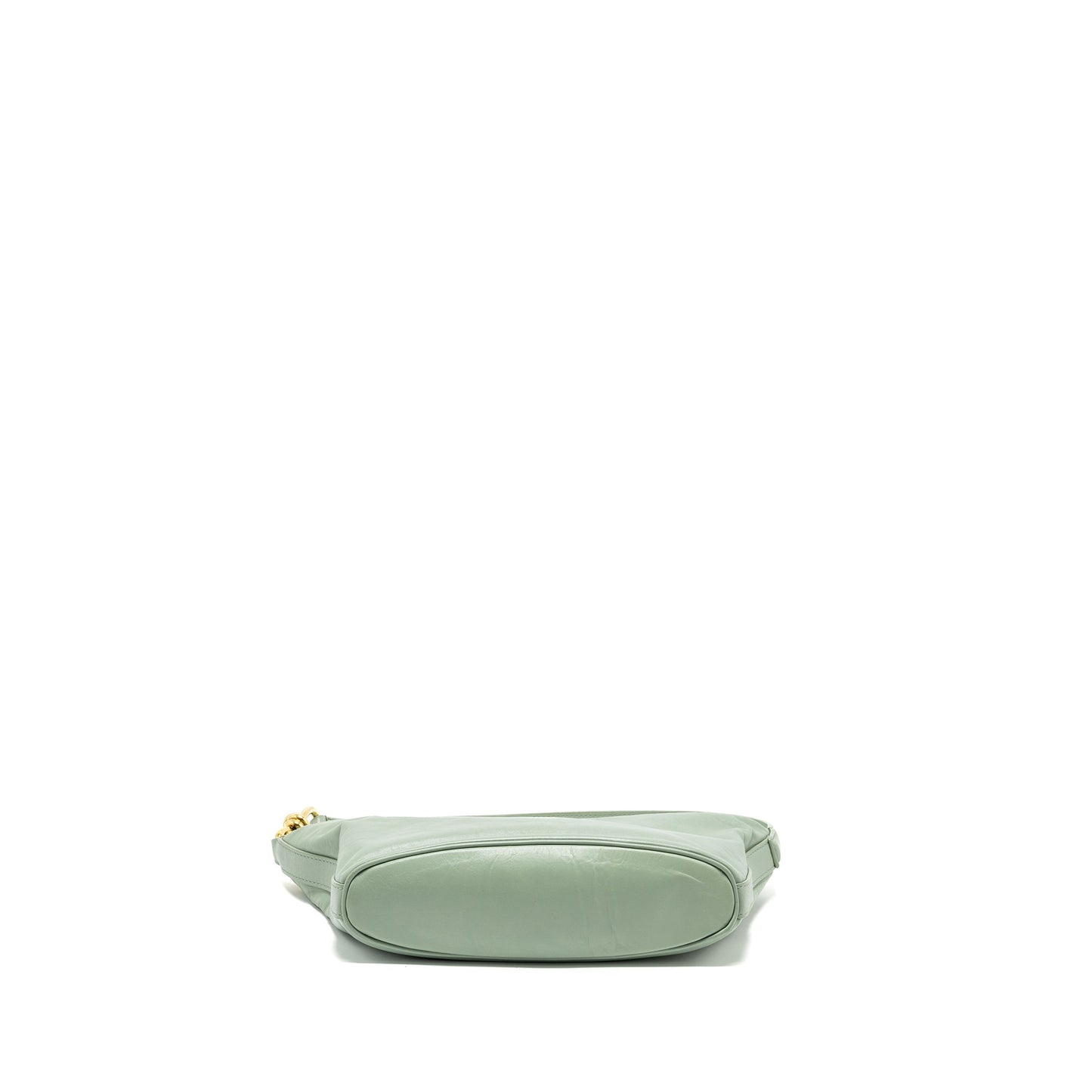 Bottega Veneta knot Mini Purse calfskin light green