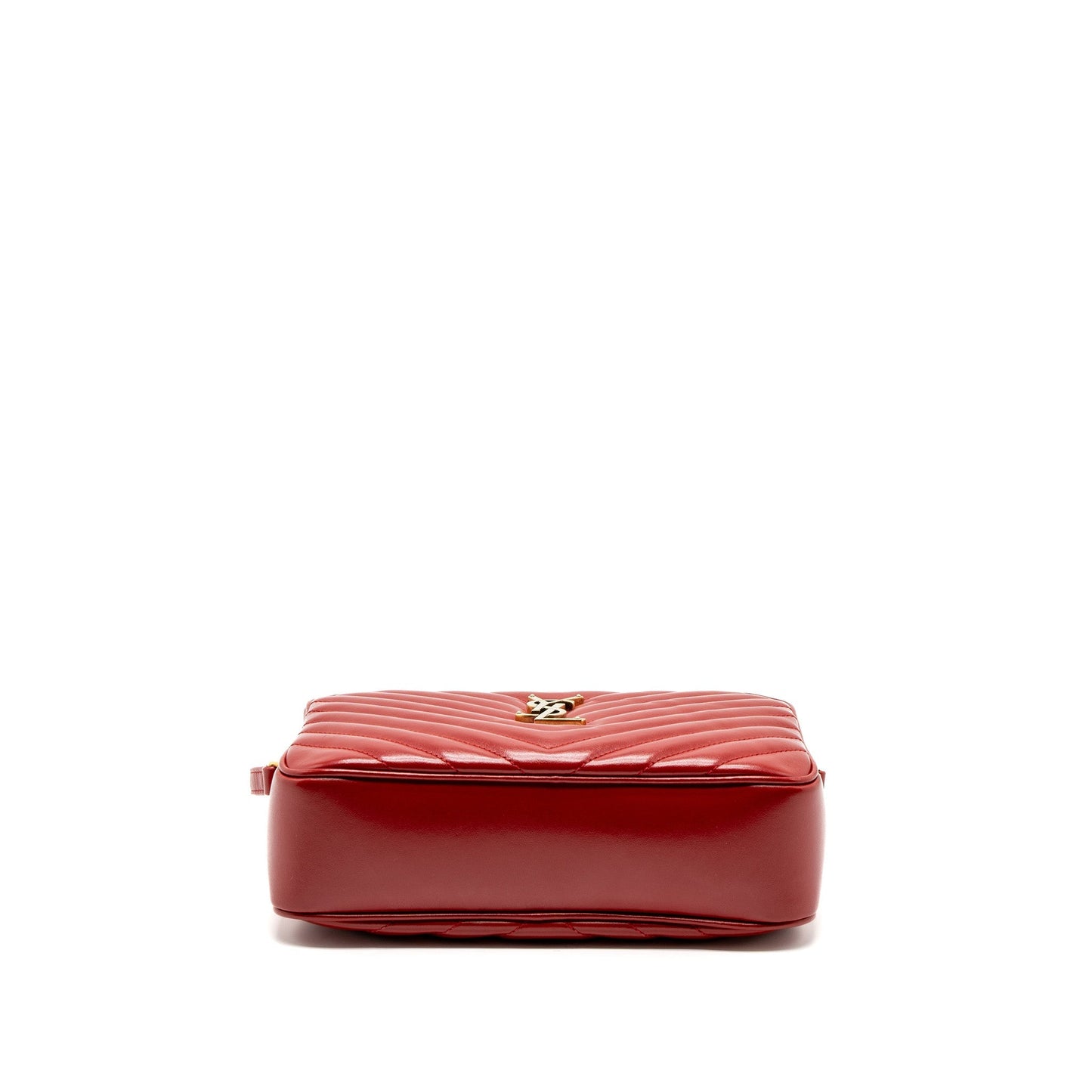 Saint Laurent Lou Camera Purse Calfskin Red