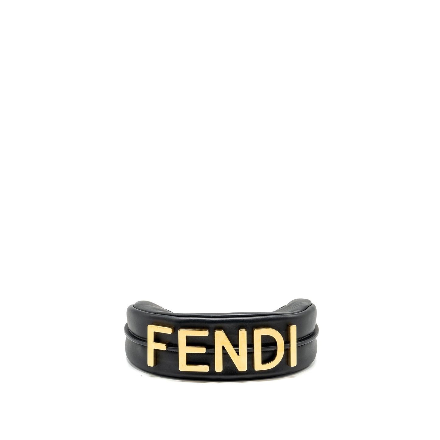 Fendi Small Fendigraphy Purse Calfskin Black