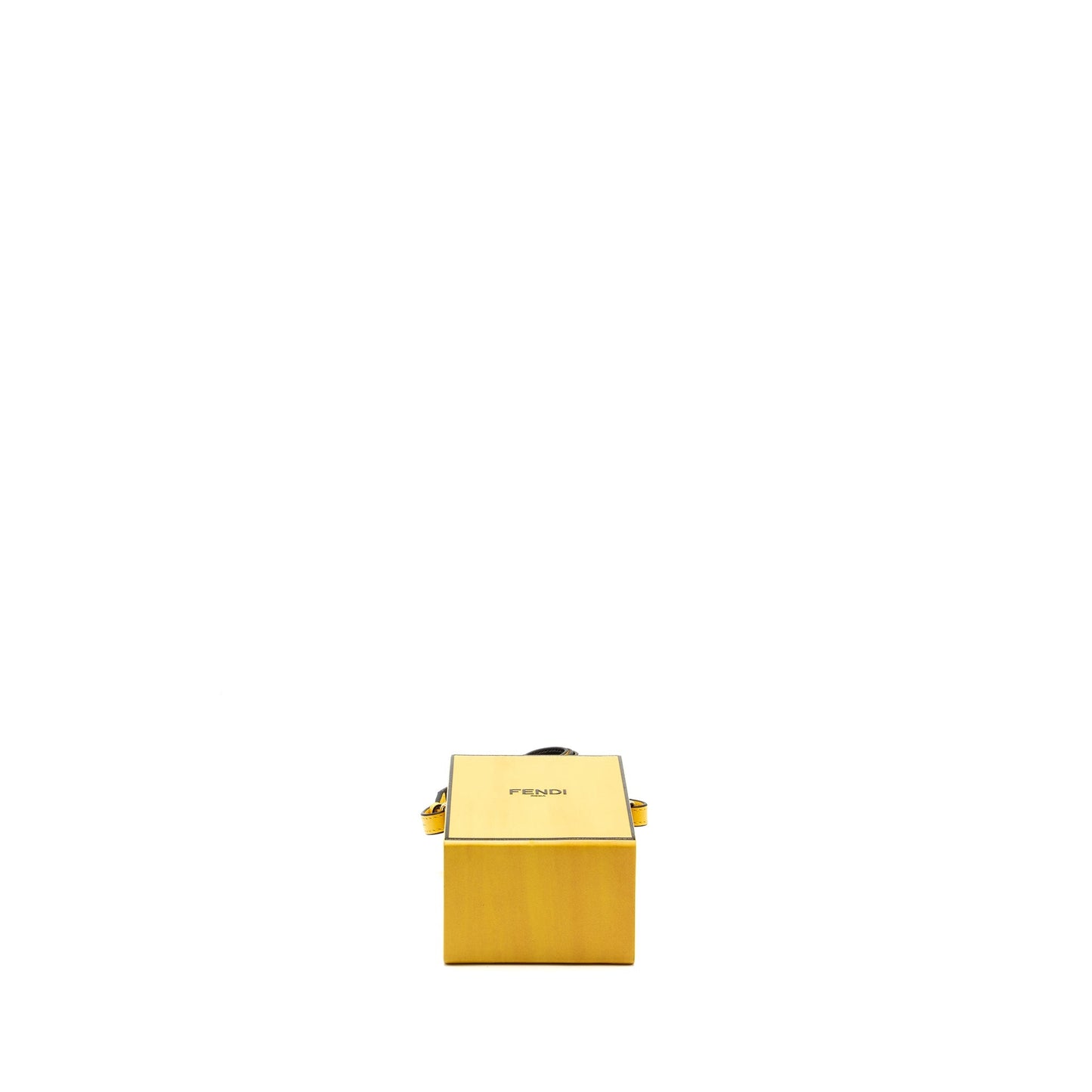 Fendi Vertical box Purse calfskin yellow
