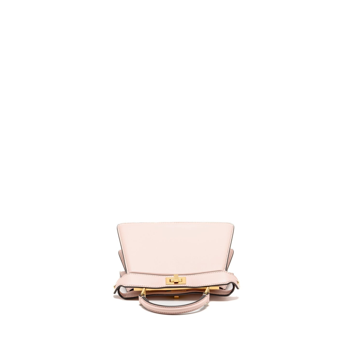 Fendi Mini Peekaboo ISEEU Petite Purse Calfskin Pale Pink
