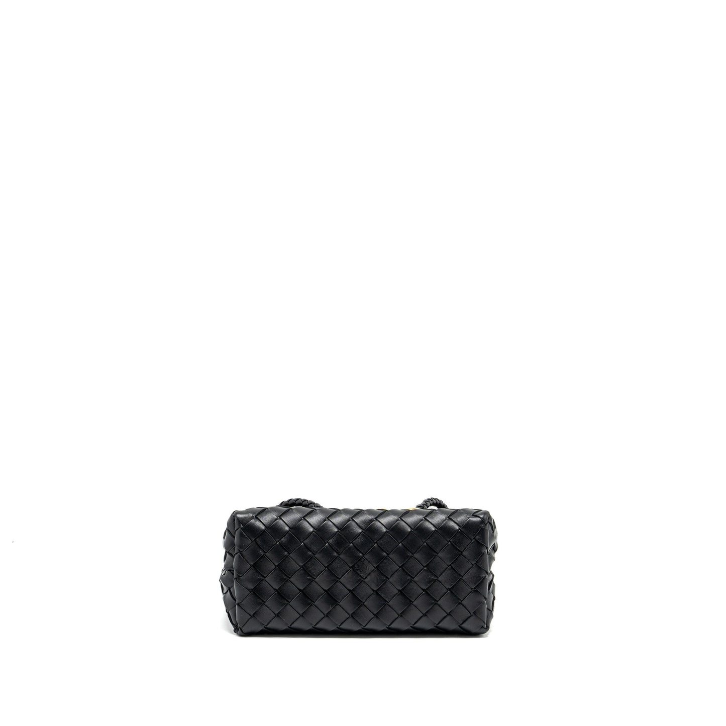 Bottega Veneta Small Andiamo Purse Lambskin Black