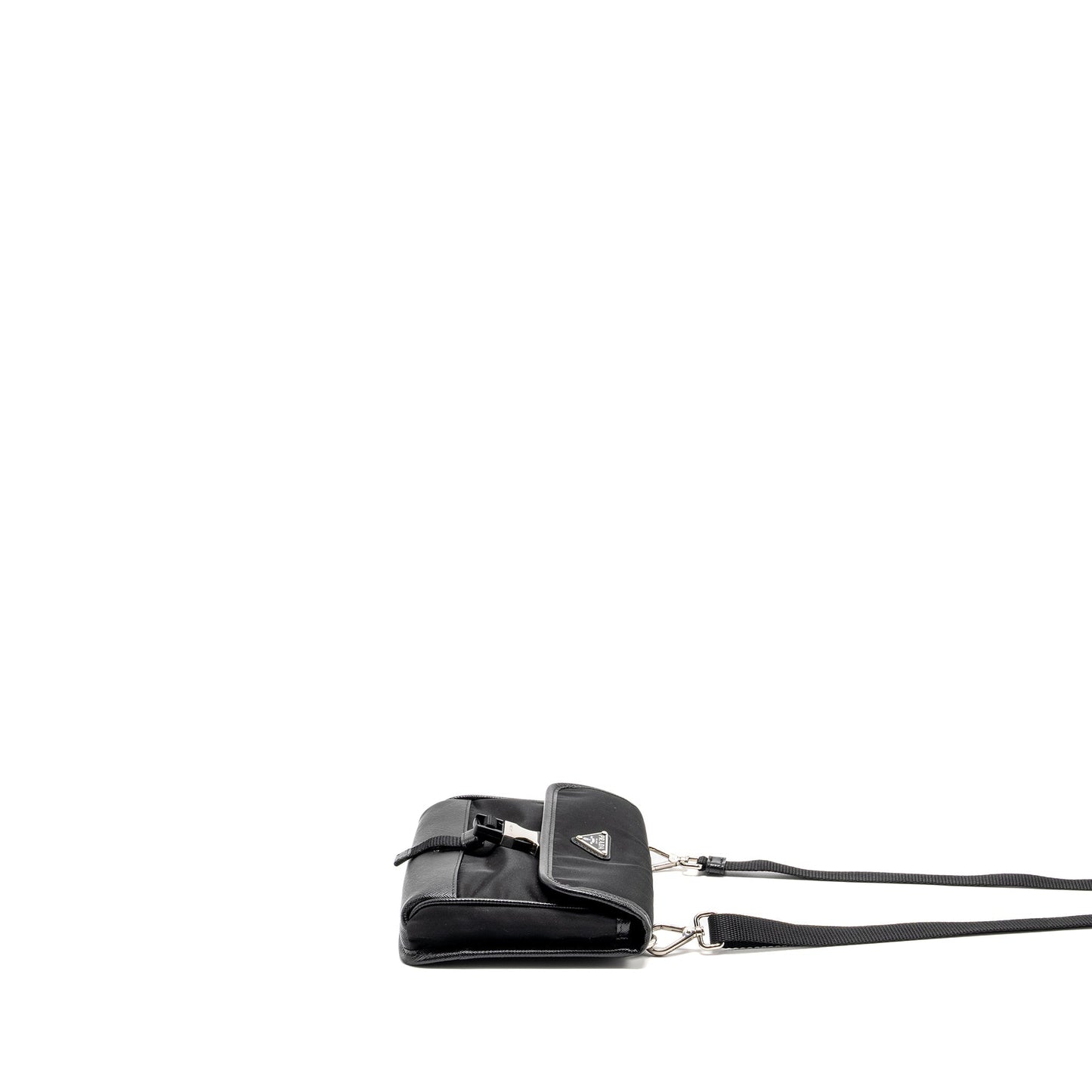 Prada Smartphone Case Re-Nylon and Saffiano leather black