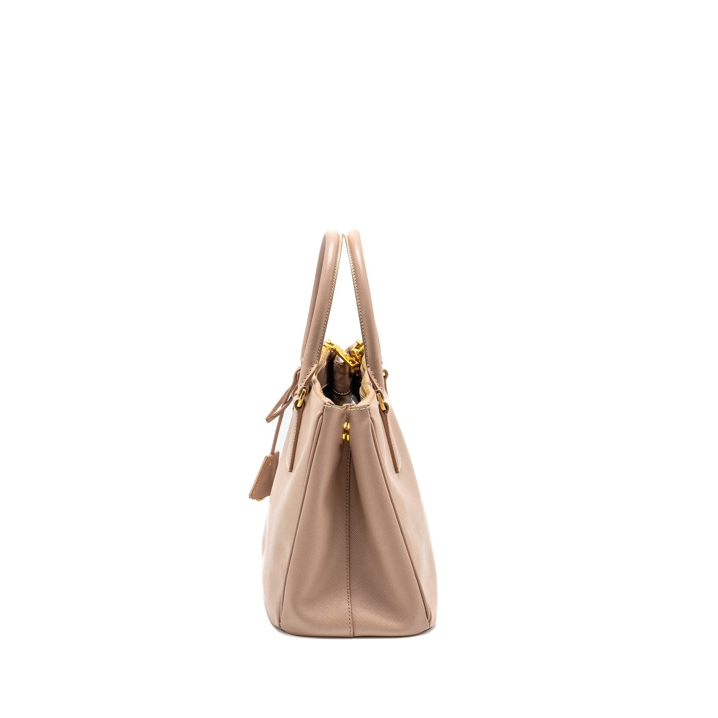 Prada Saffiano Tote Purse Light Pink