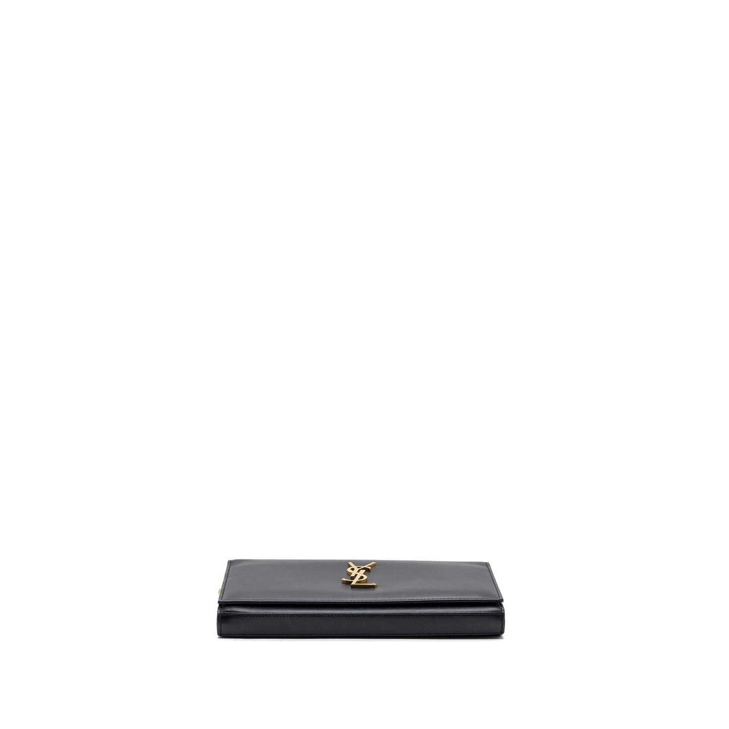 saint laurent flap chain Purse lambskin black