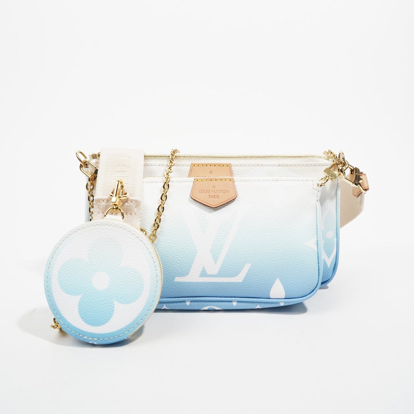 Louis Vuitton Womens Multi Pochette By The Pool Clutch