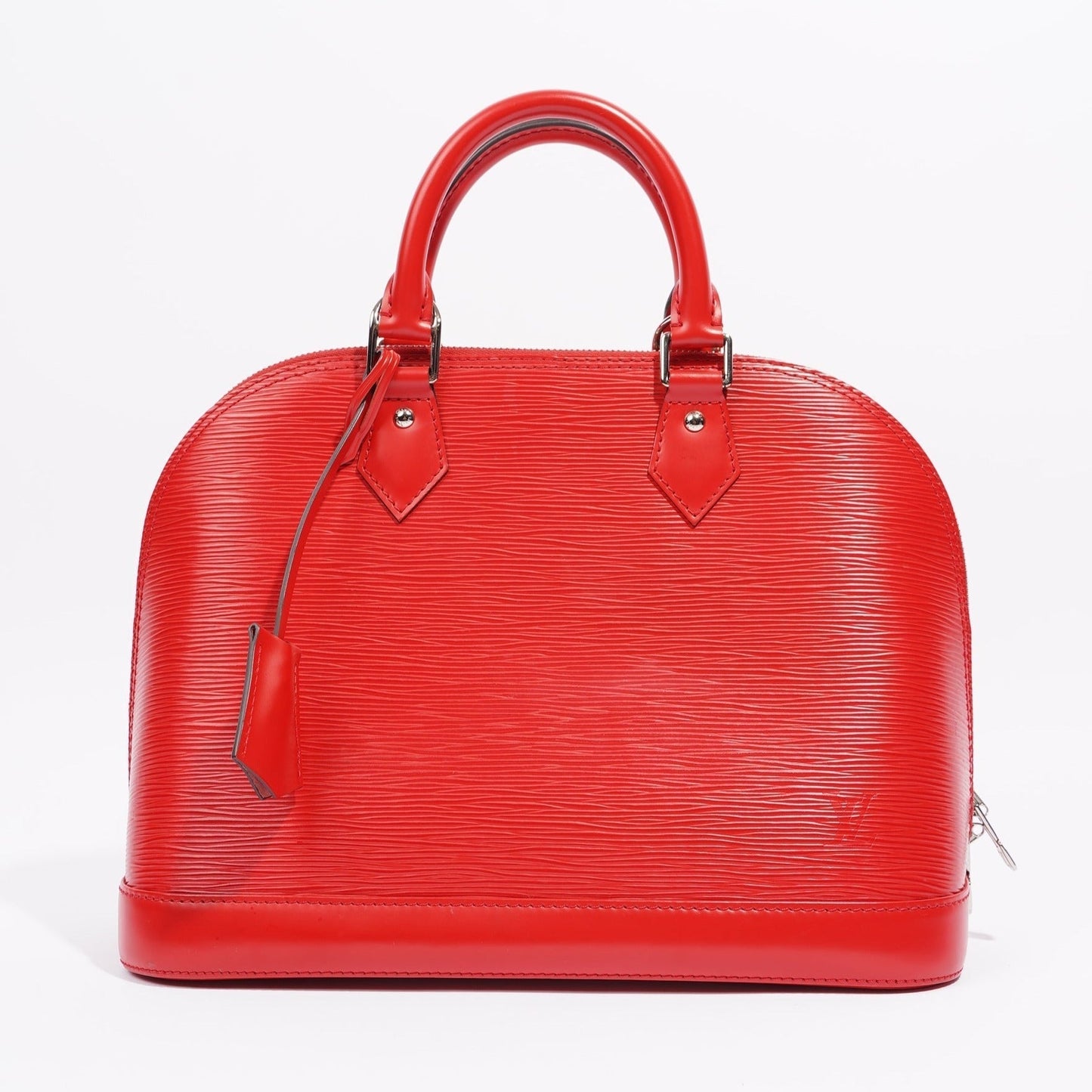 Louis Vuitton Alma Red Epi Leather PM Handbag