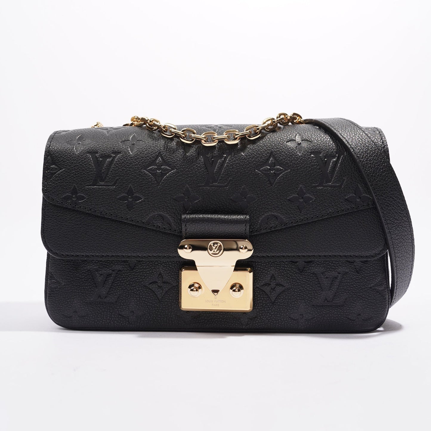 Louis Vuitton Marceau Bag Black Empreinte Leather