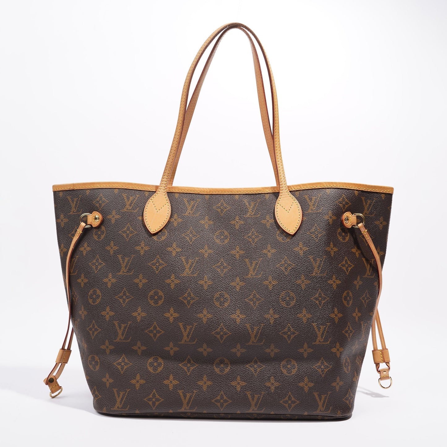 Louis Vuitton Womens Neverfull Monogram Canvas MM Tote