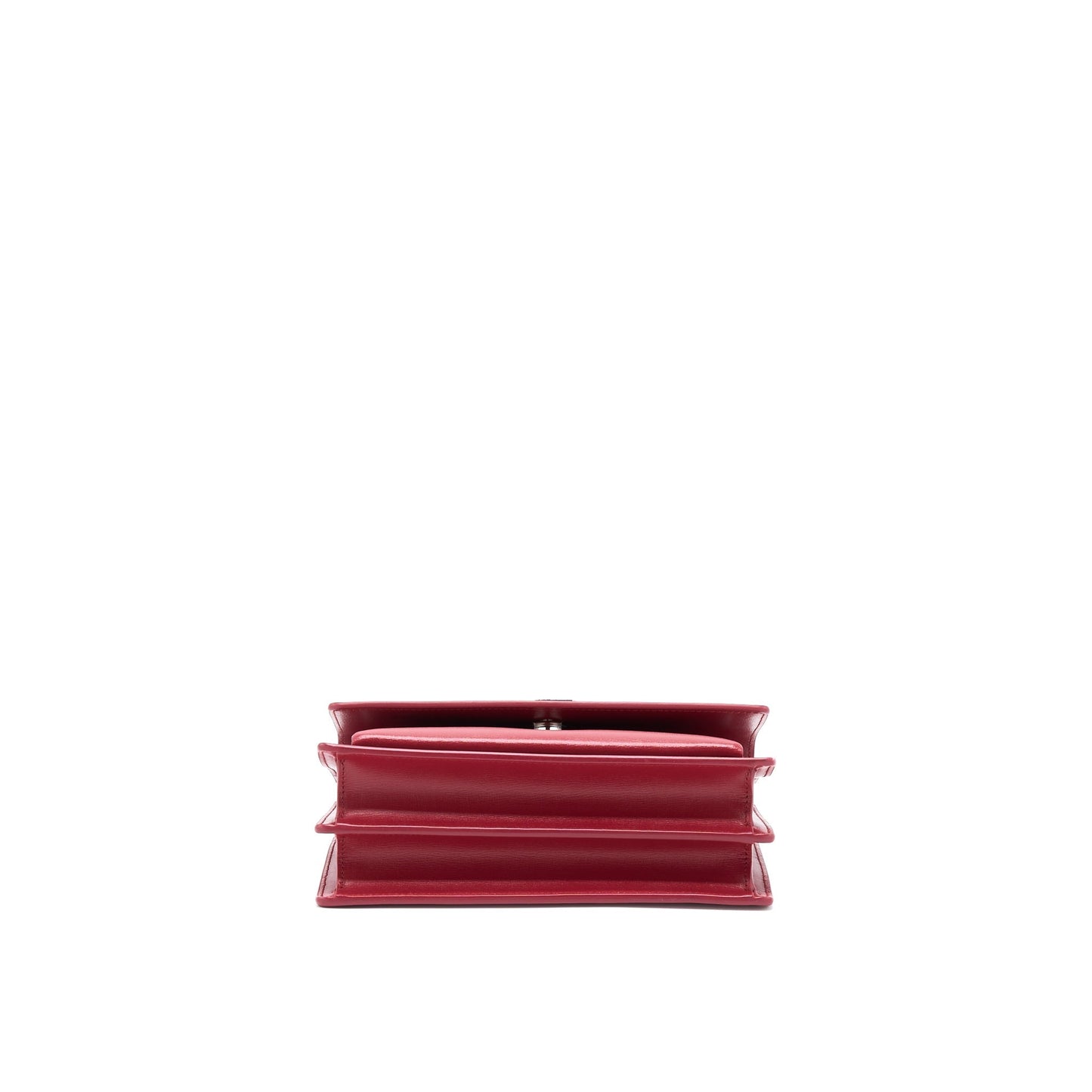 Saint Laurent/ Sunset Purse Calfskin Red