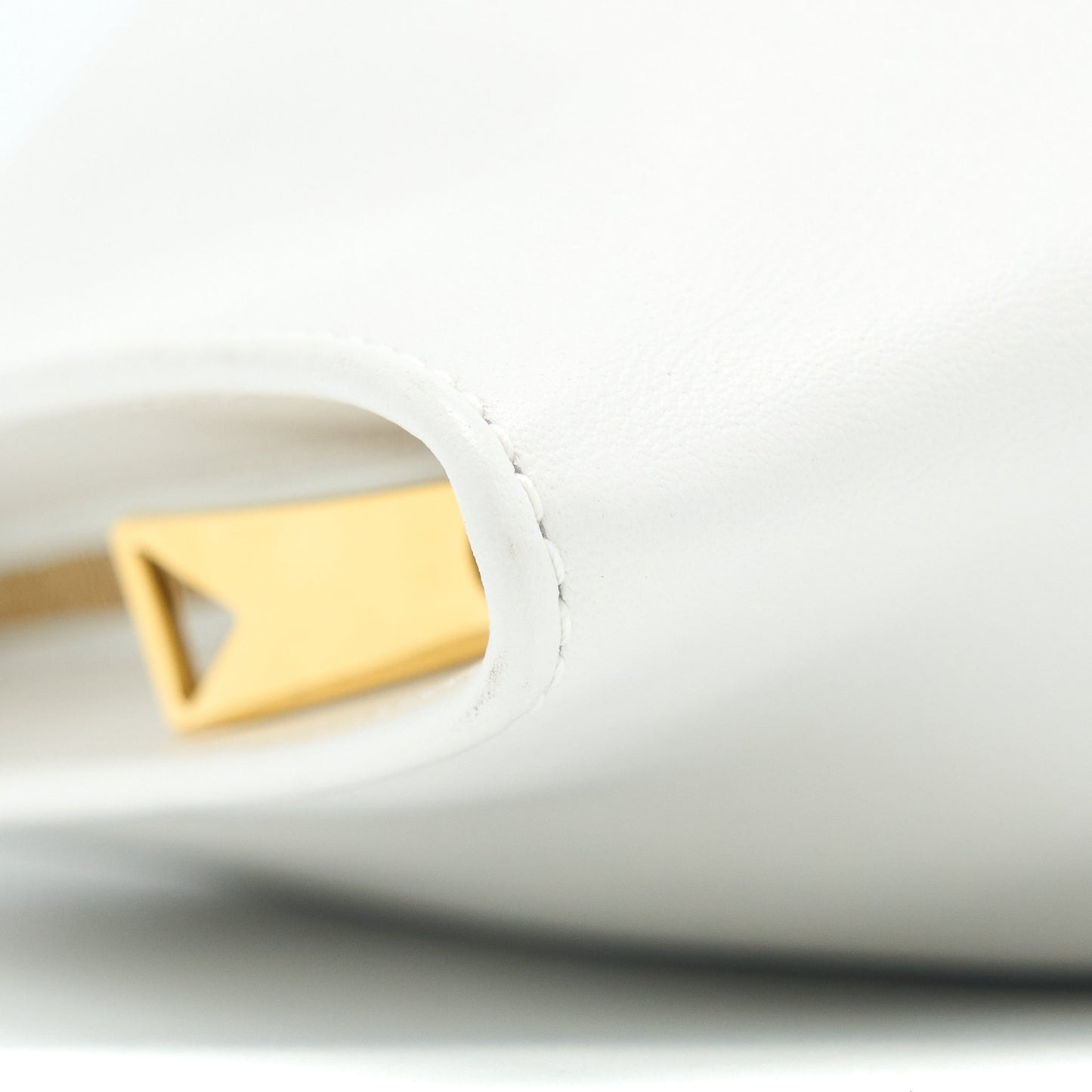 Bottega Veneta The Twist Mini Purse White