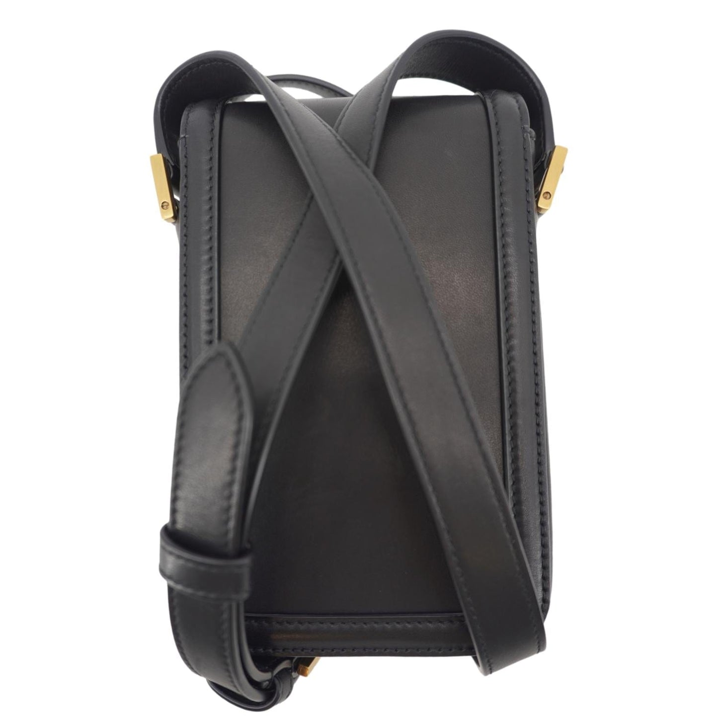 YVES SAINT LAURENT Solferino Mini Smooth Leather Crossbody Bag Black